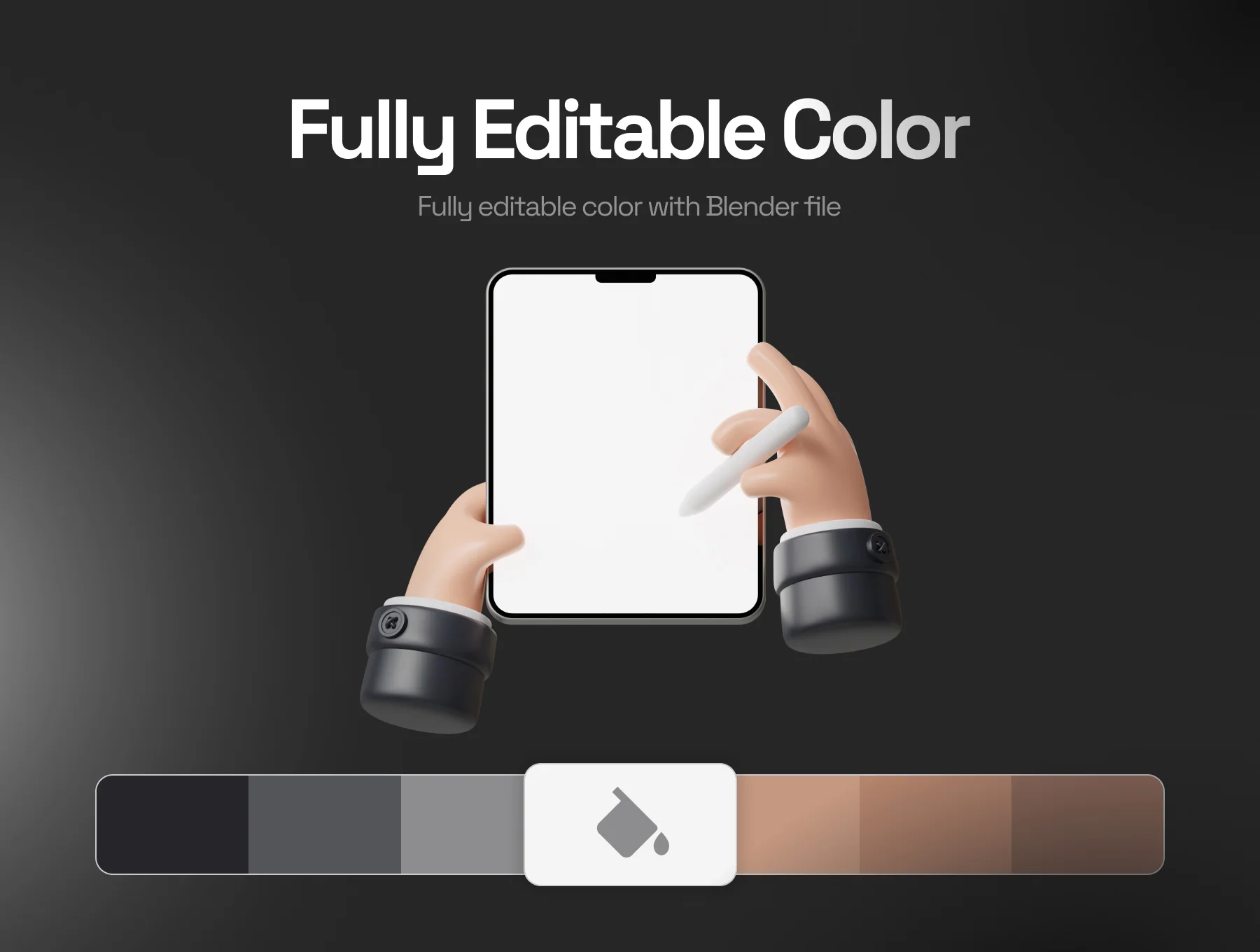 Hand Gesture 3D Icon Set V 2.0 3