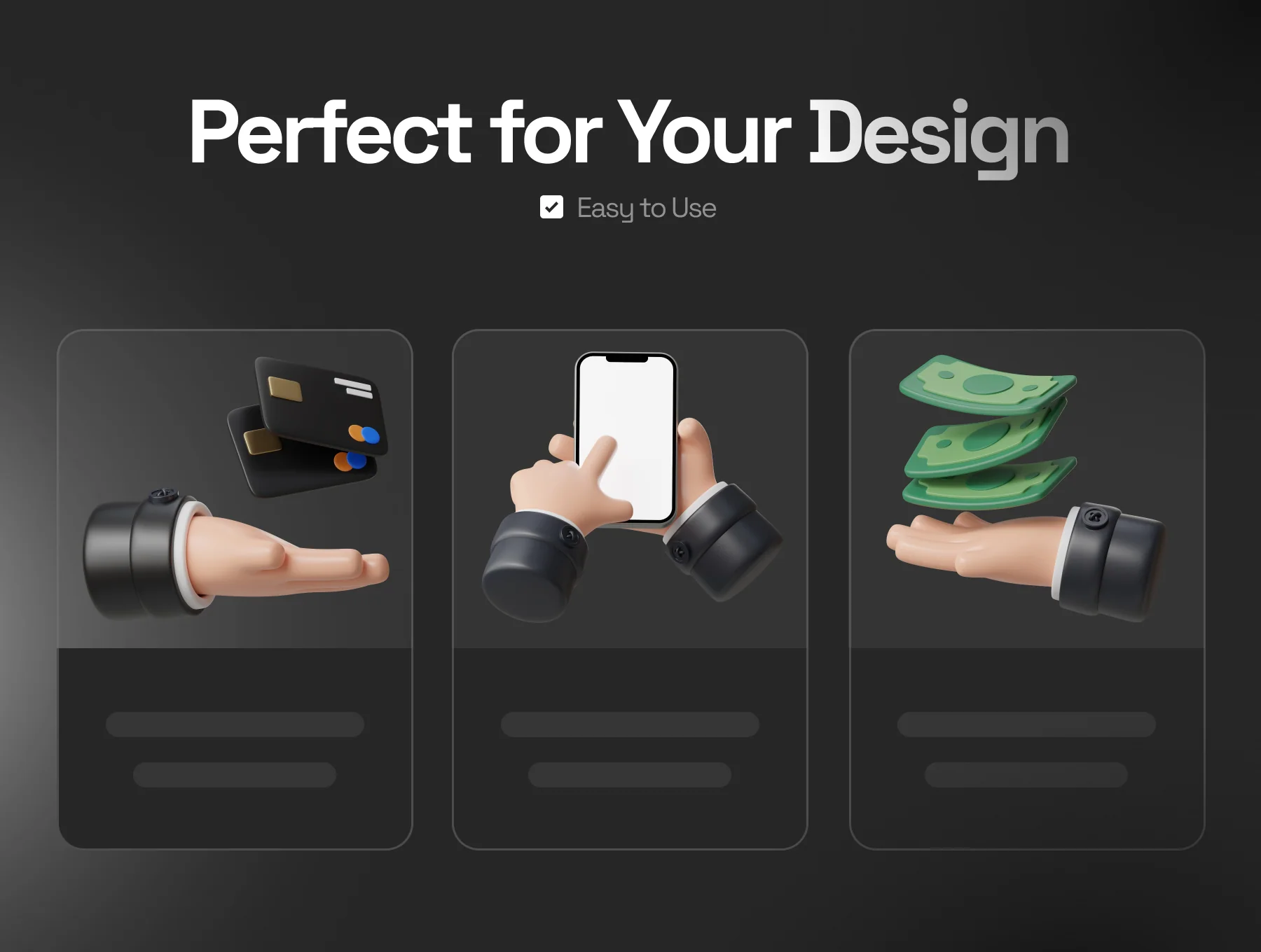 Hand Gesture 3D Icon Set V 2.0 7