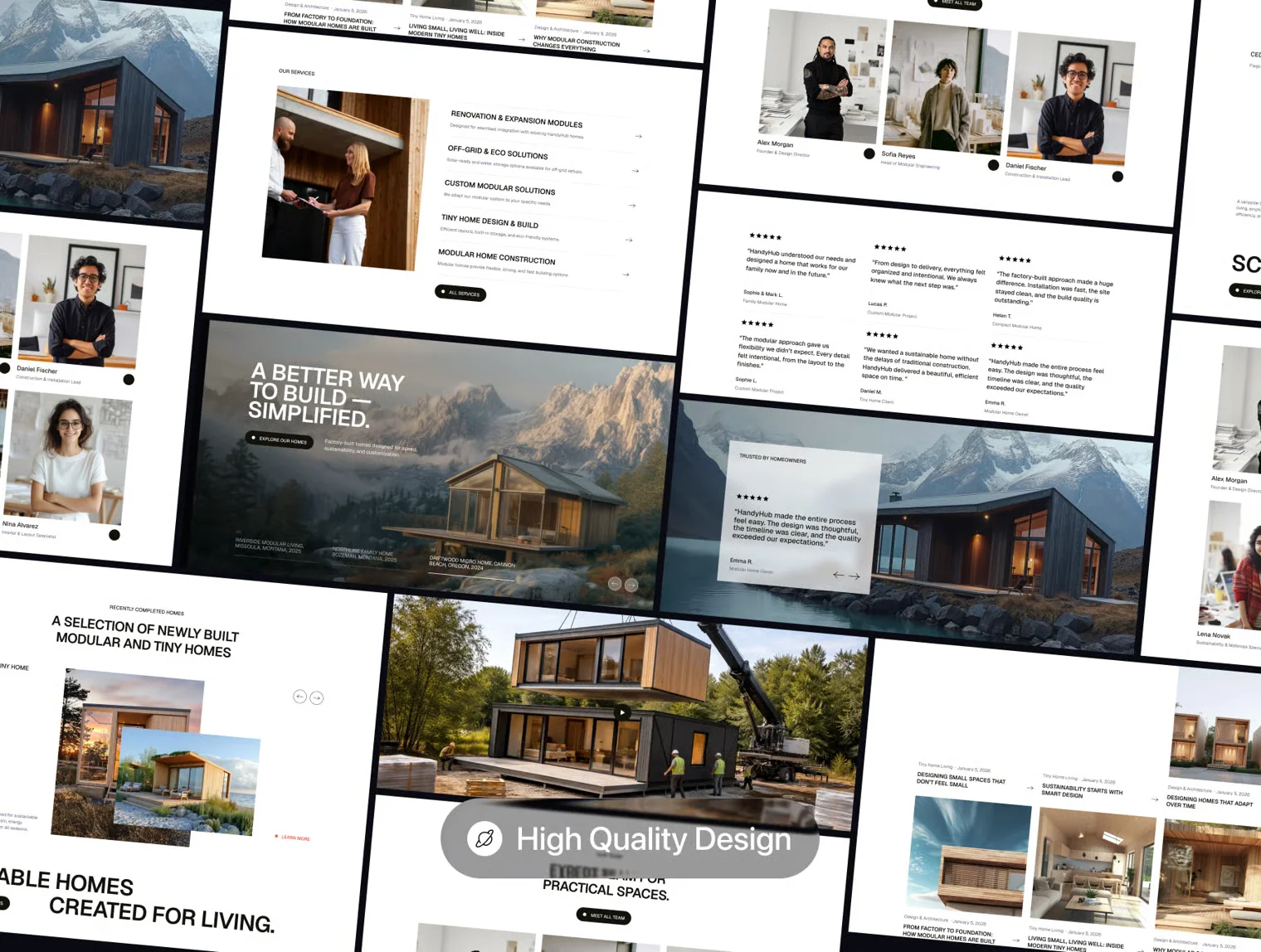 HandyHub Real Estate Construction & Home Services Website 2