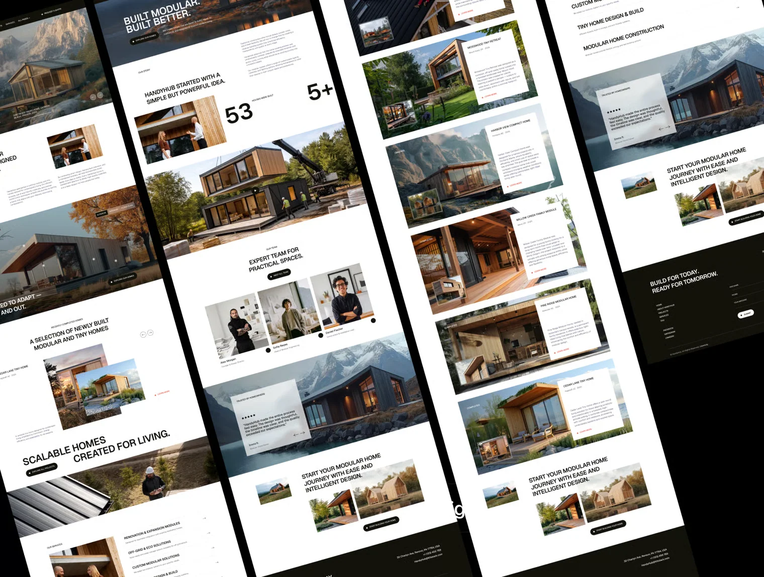 HandyHub Real Estate Construction & Home Services Website 3