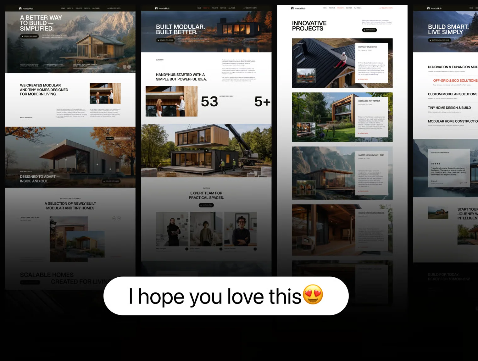 HandyHub Real Estate Construction & Home Services Website 6