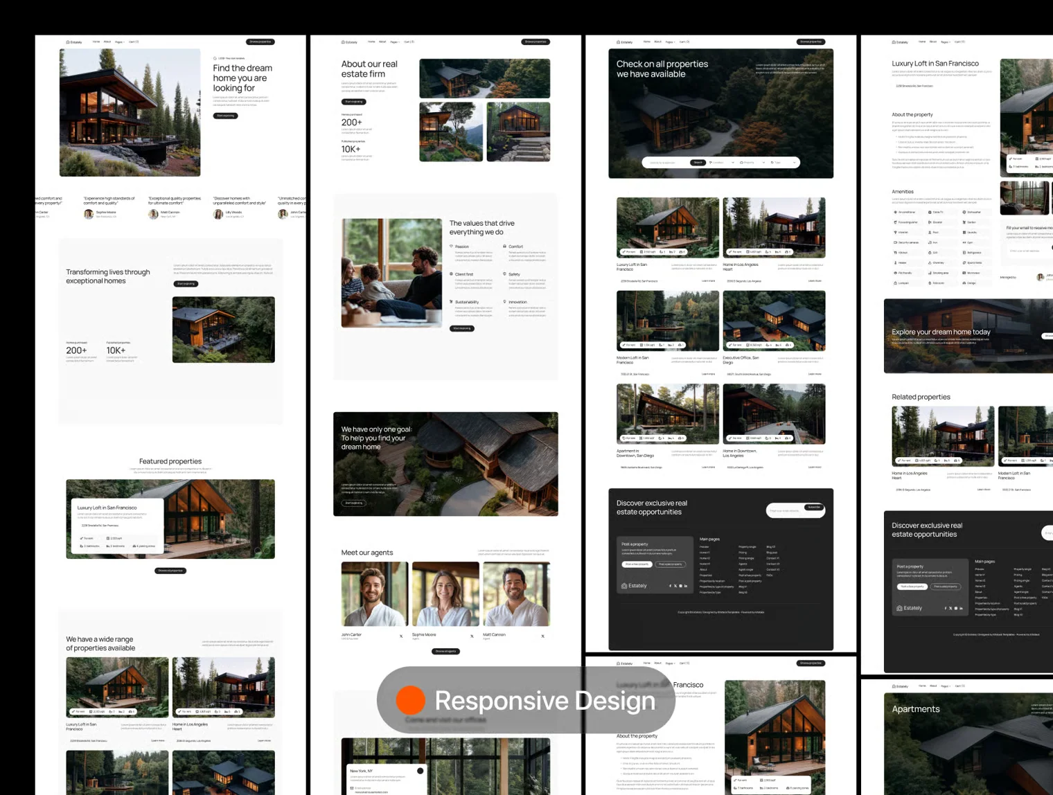 Estately – Real Estate Home Services Website 3