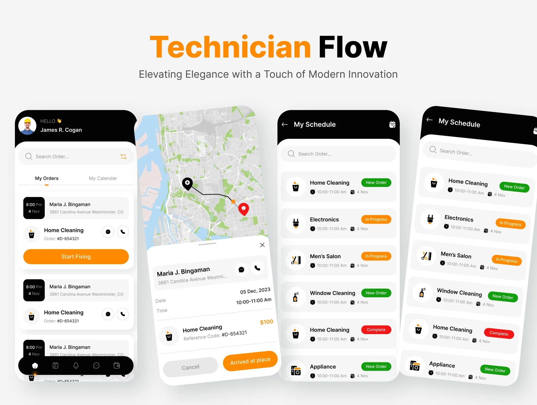HandyHub UI Kit: On demand home service app (complete flow) 2