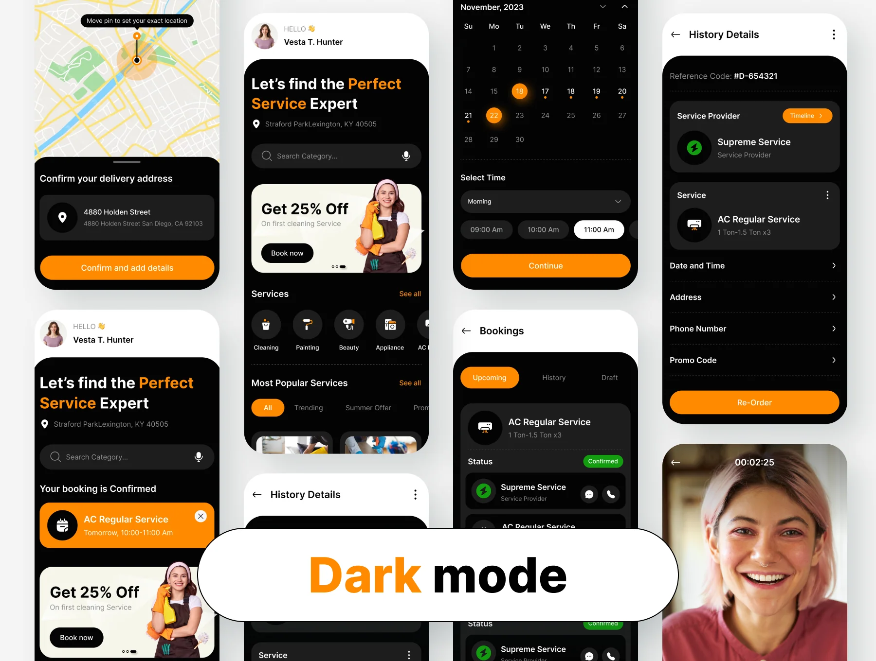 HandyHub UI Kit: On demand home service app (complete flow) 4