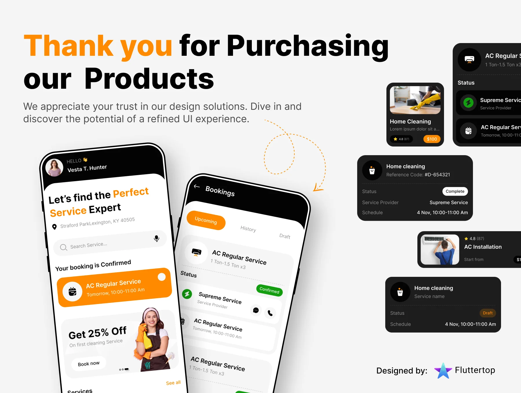 HandyHub UI Kit: On demand home service app (complete flow) 8