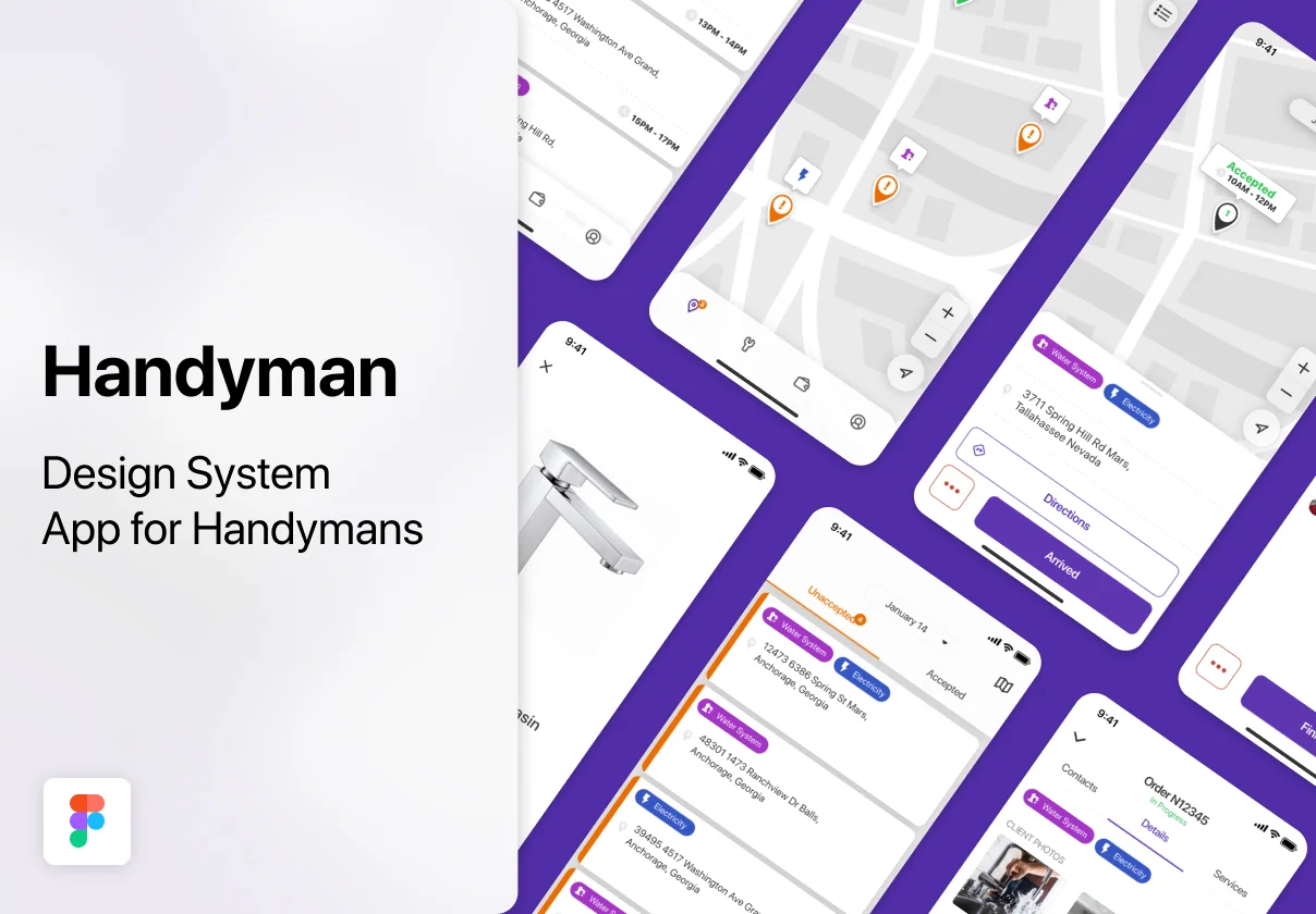 Handyman UI Kit Design System