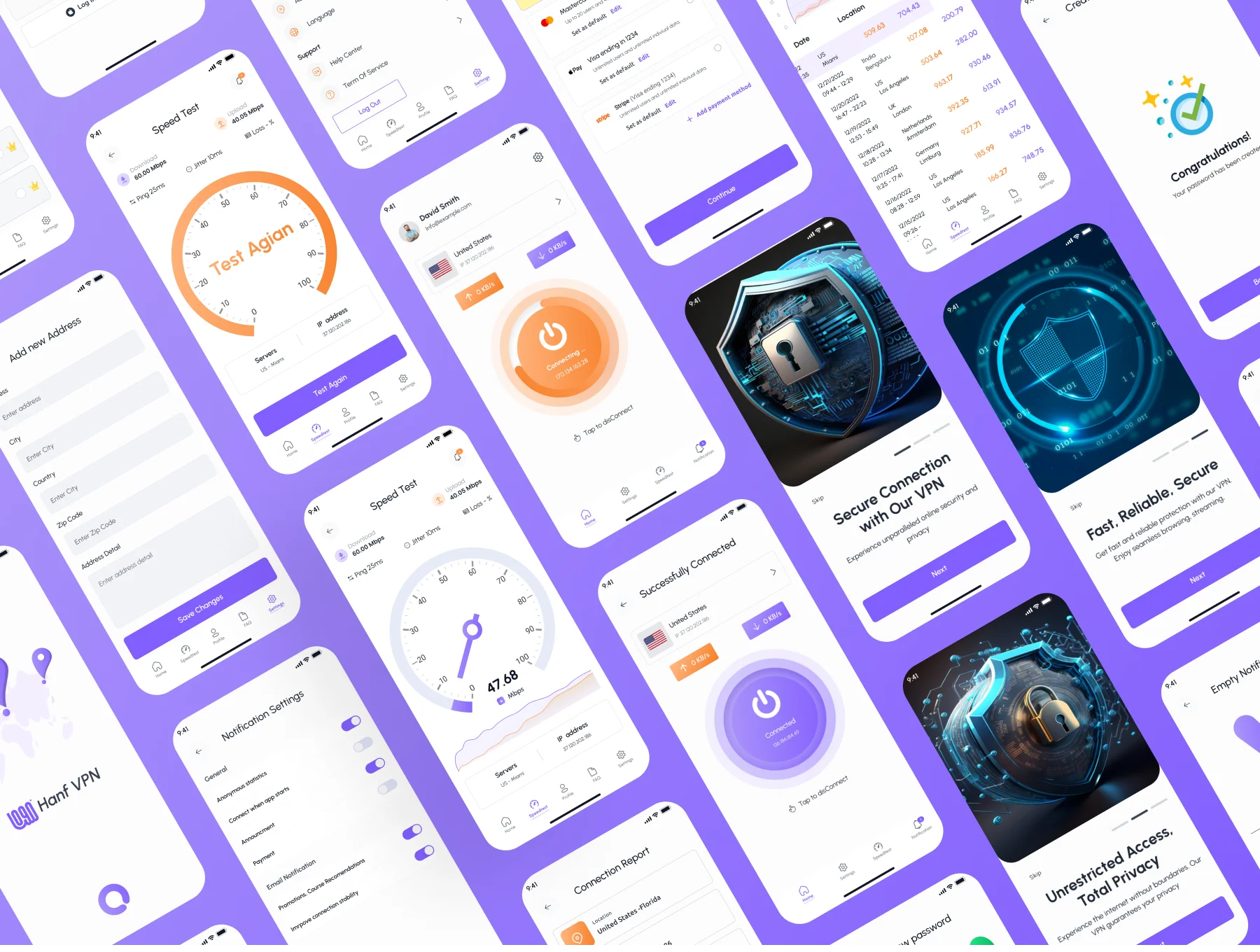 Hanf-VPN Mobile App kit 4