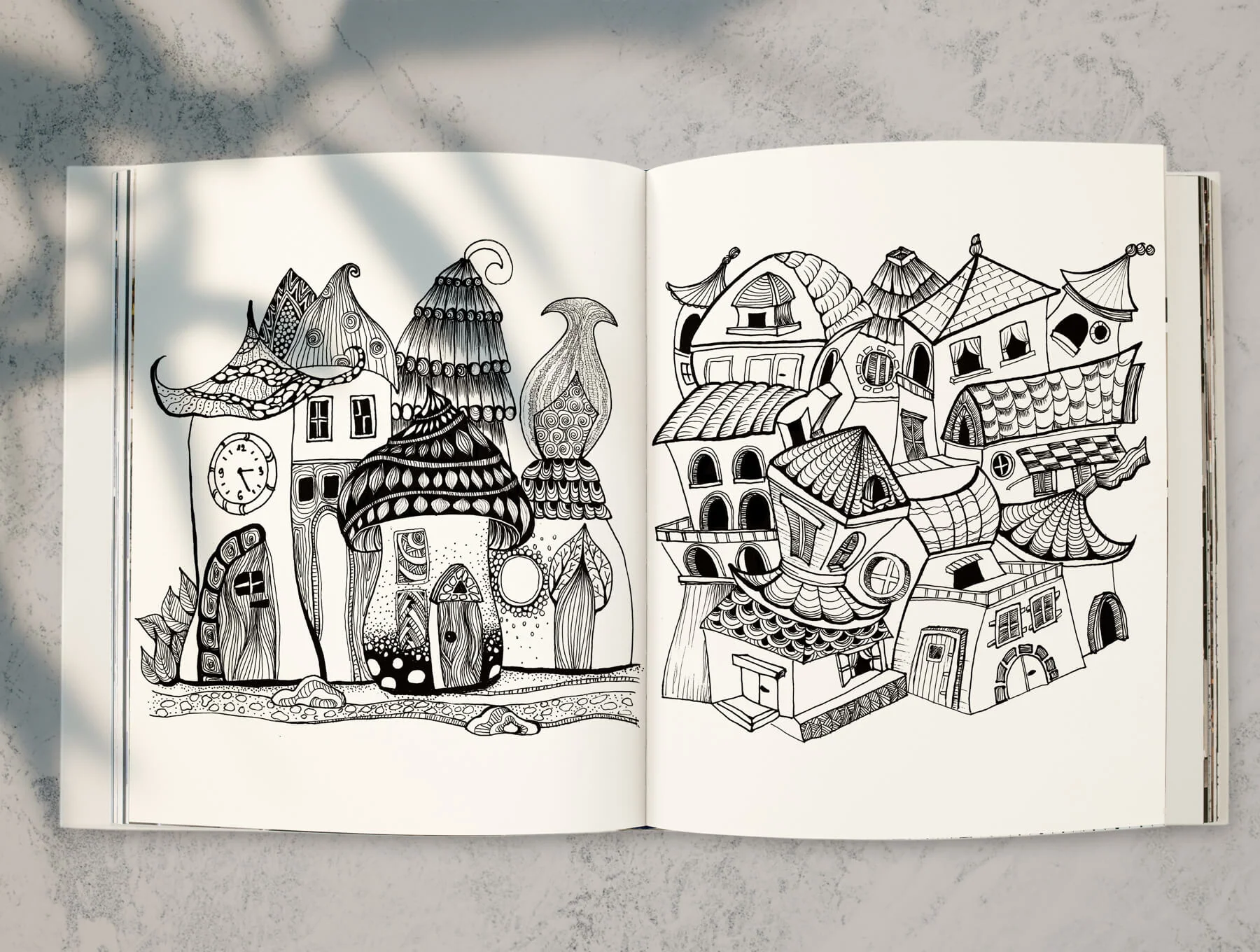 Happy House Doodle Art 4