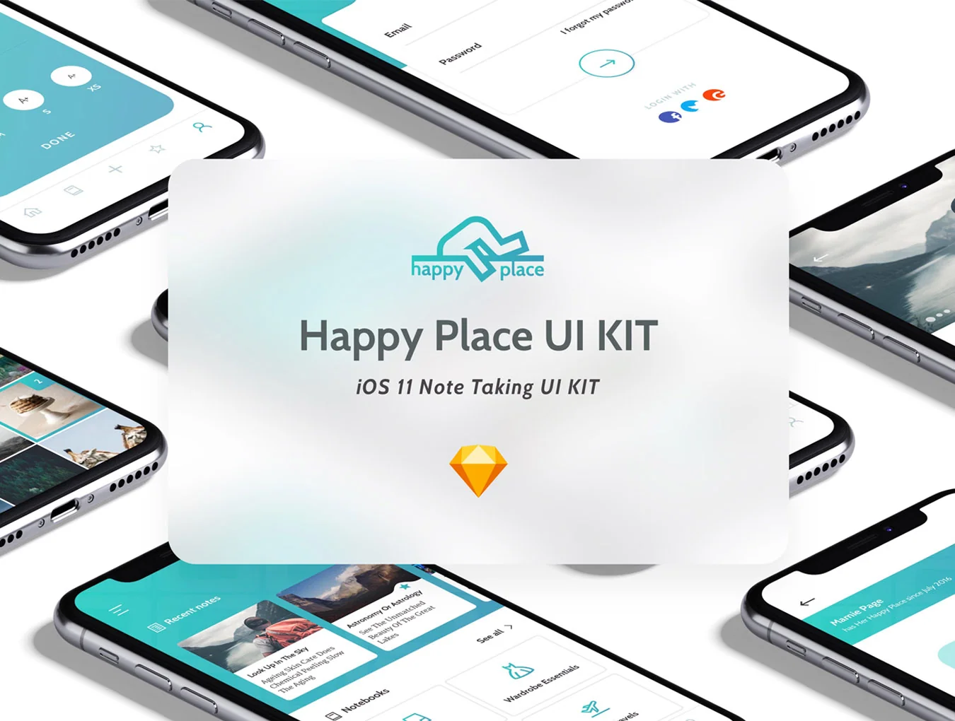 Happy Place UI Kit