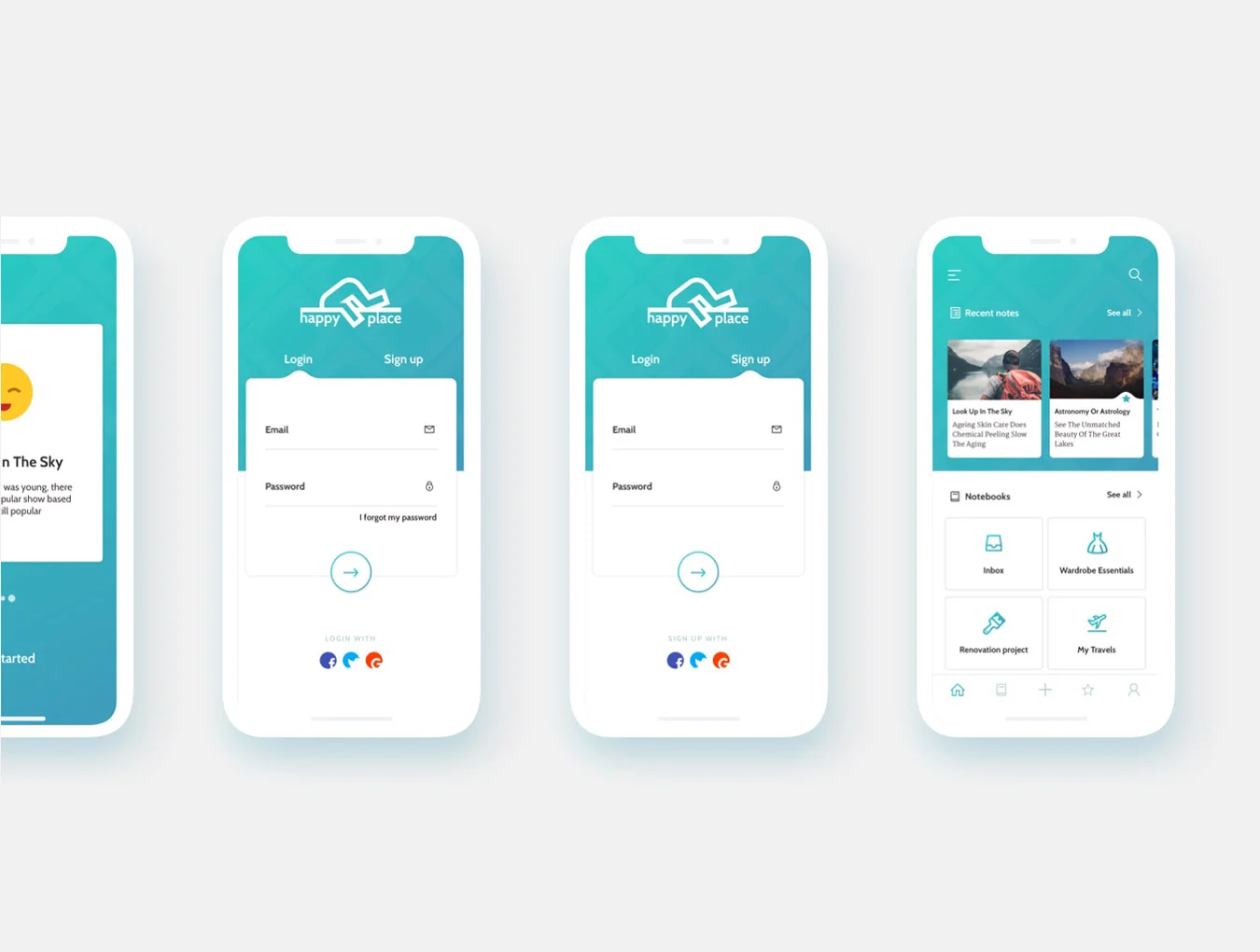Happy Place UI Kit 4