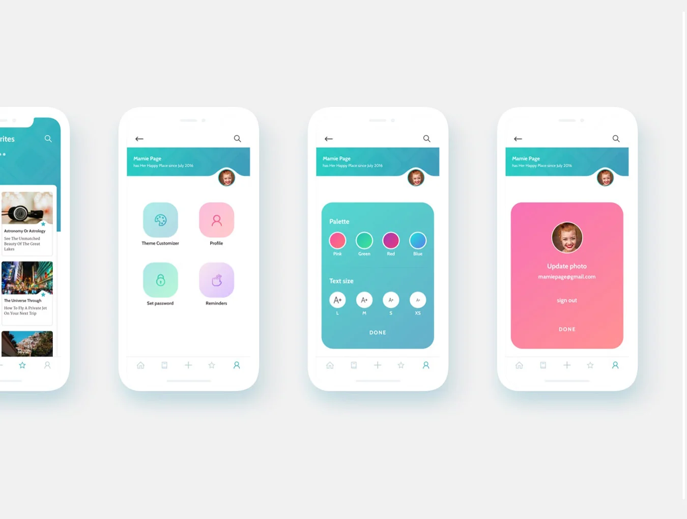Happy Place UI Kit 8