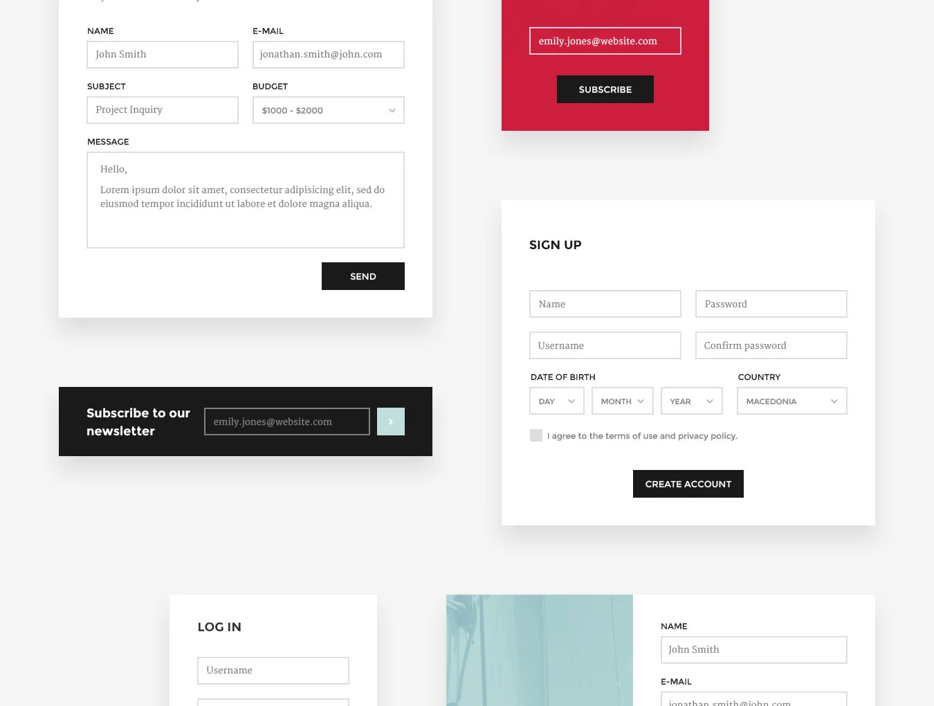 Harbor UI Kit 3