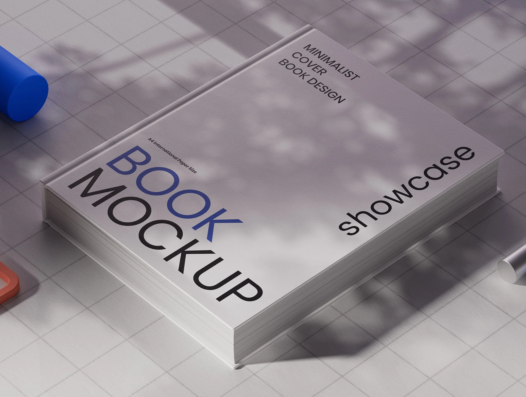 Hardcover Book Mockup 3