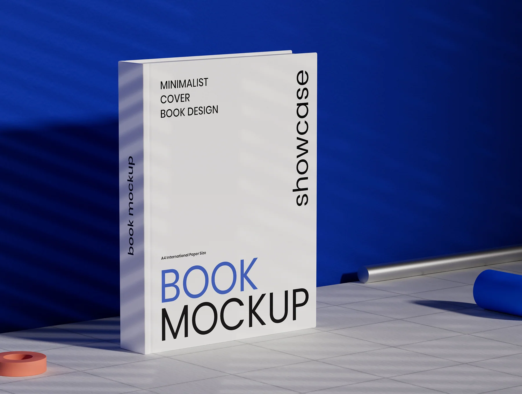 Hardcover Book Mockup 4