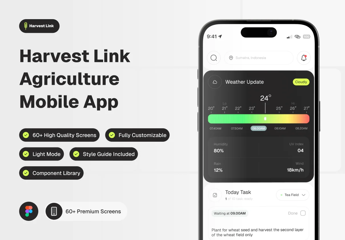Harvest Link - Agriculture Mobile Monitoring App