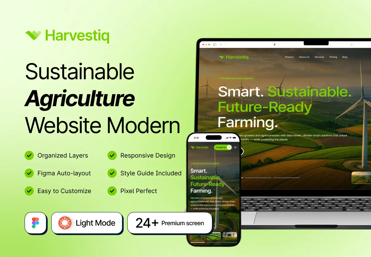 Harvestiq - Harvest more, waste less — power your farm with modern design
