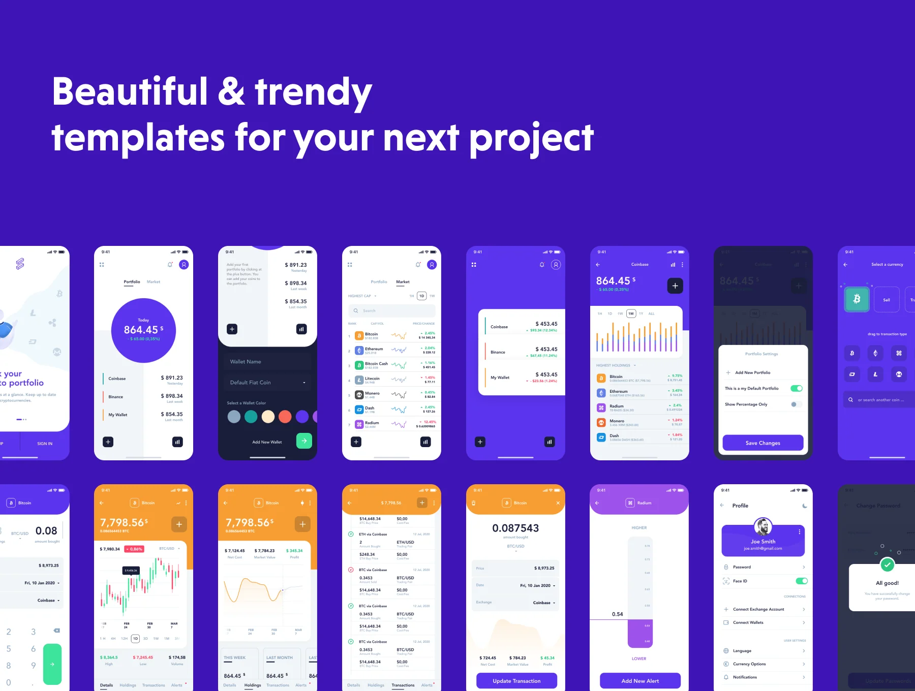 Hashed Wallet UI Kit 5