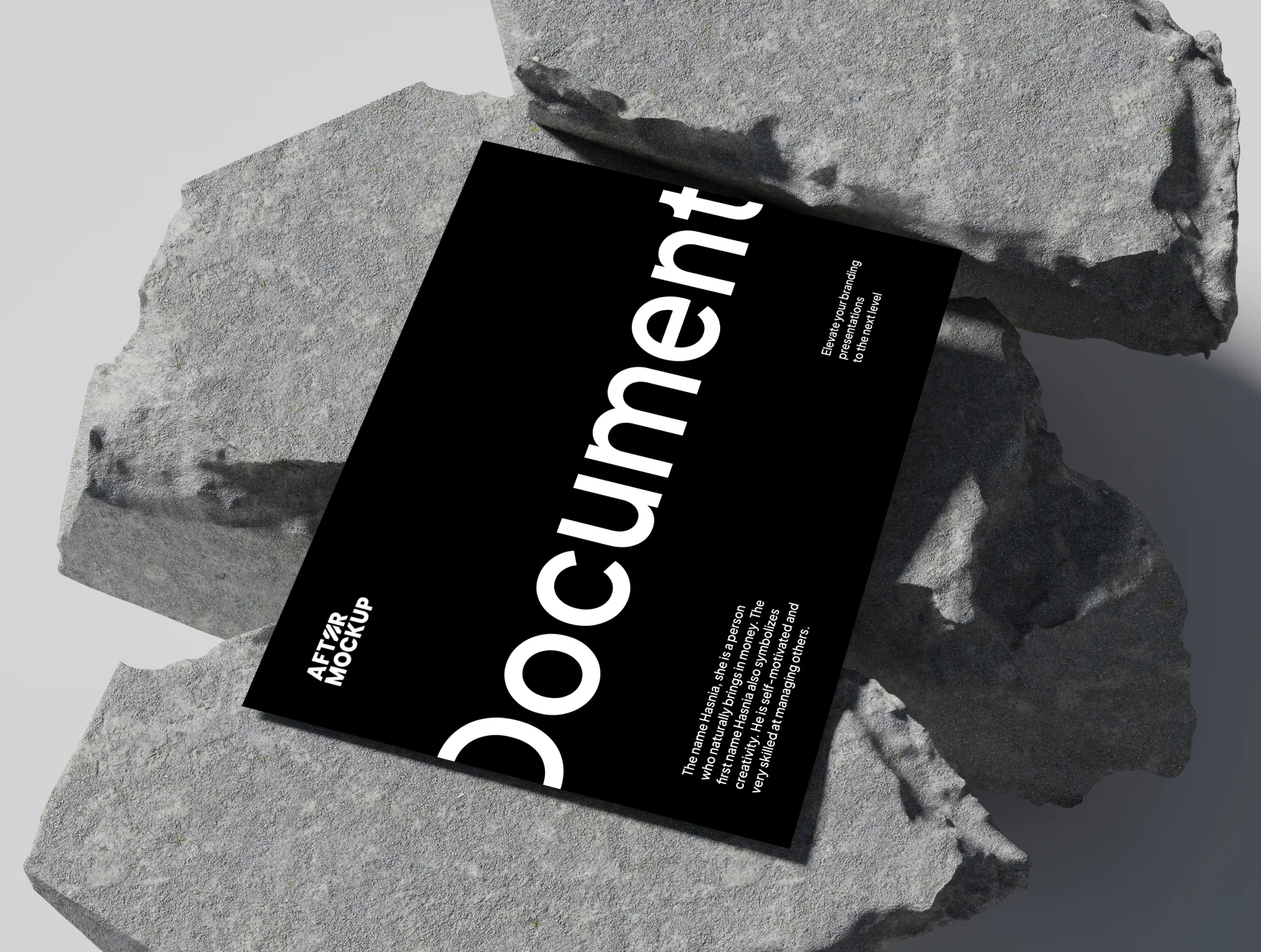 Hasnia Print Mockups