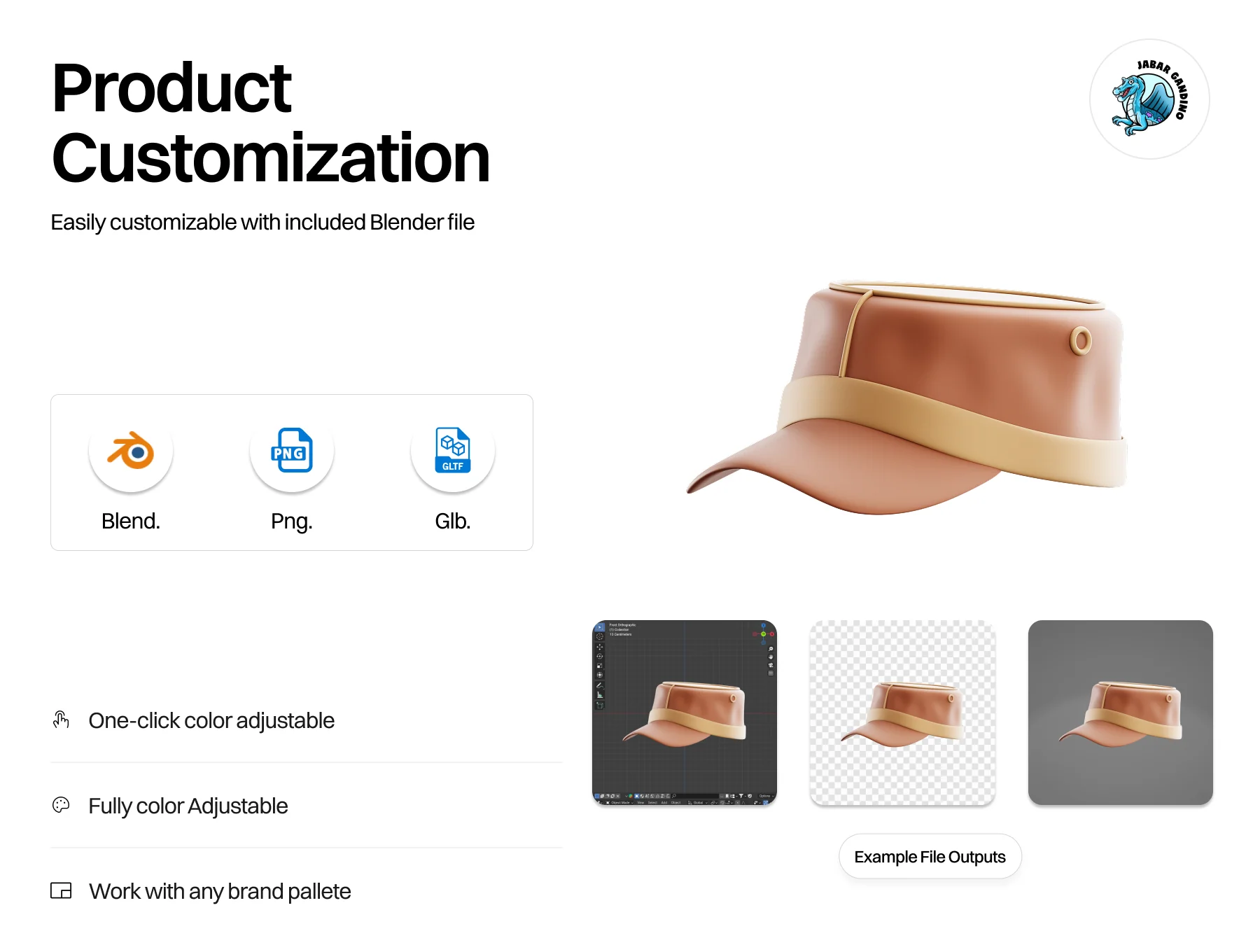 Hat 3D Icon Set 2