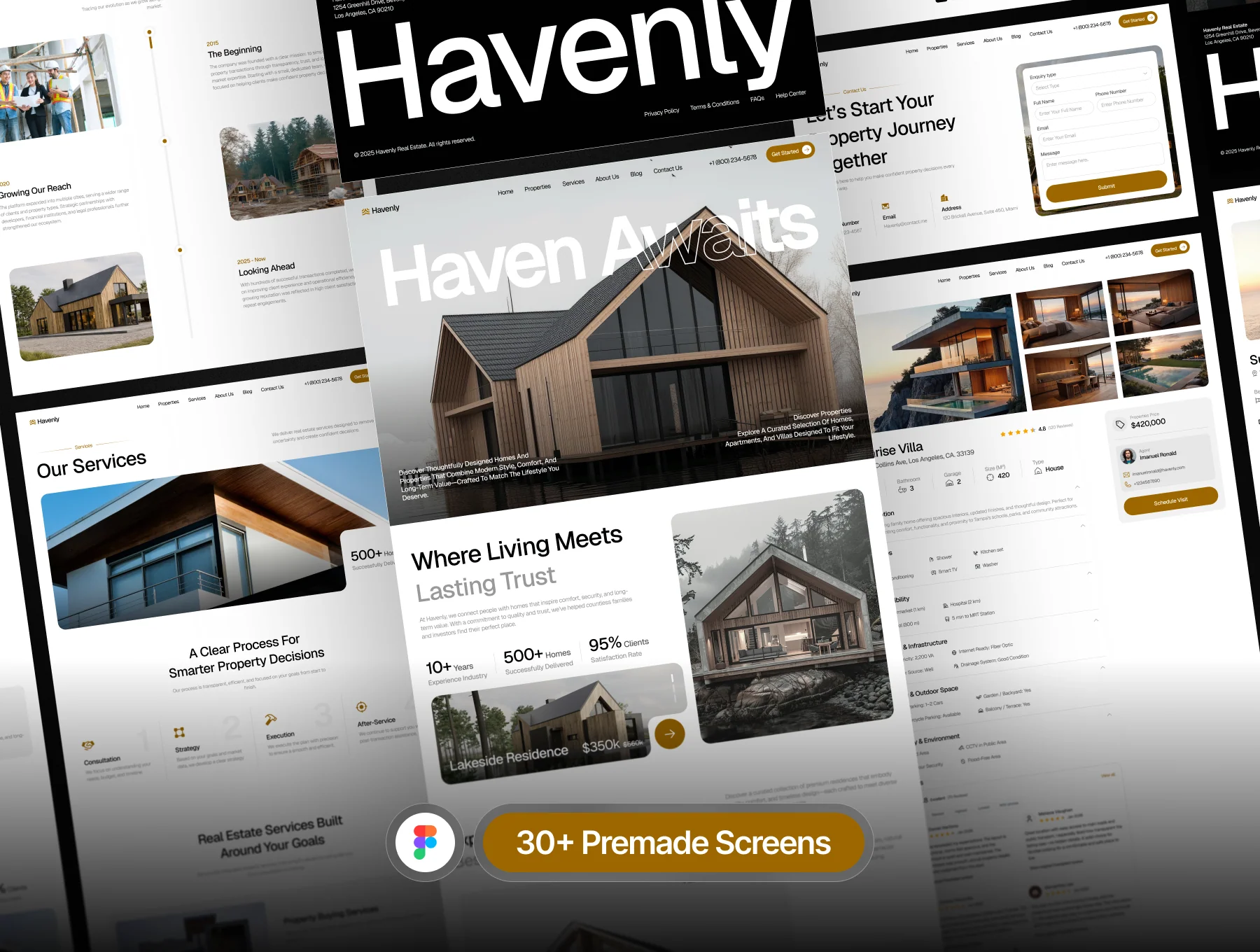 Havenly - Real Estate Website UI Kit 3