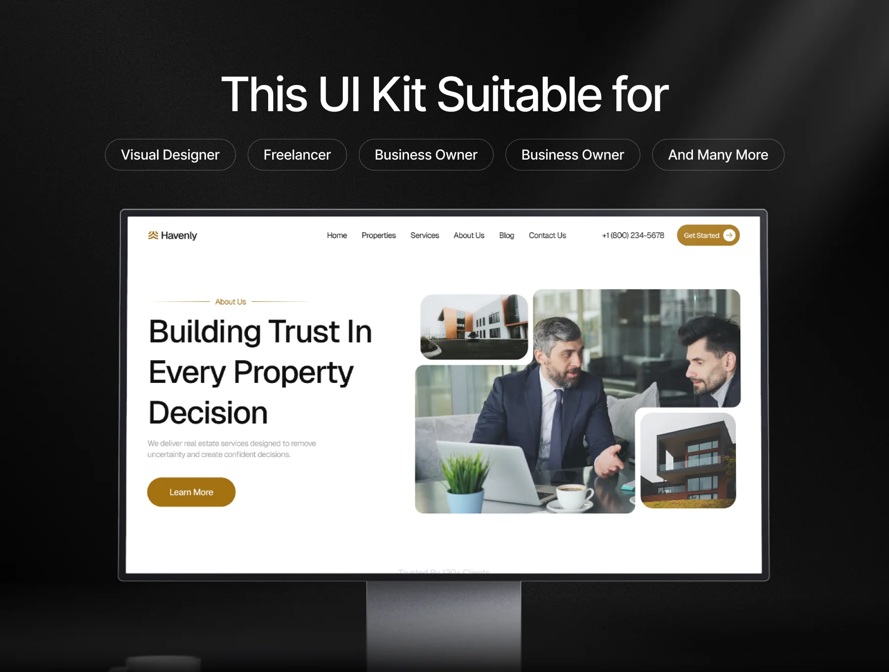 Havenly - Real Estate Website UI Kit 5