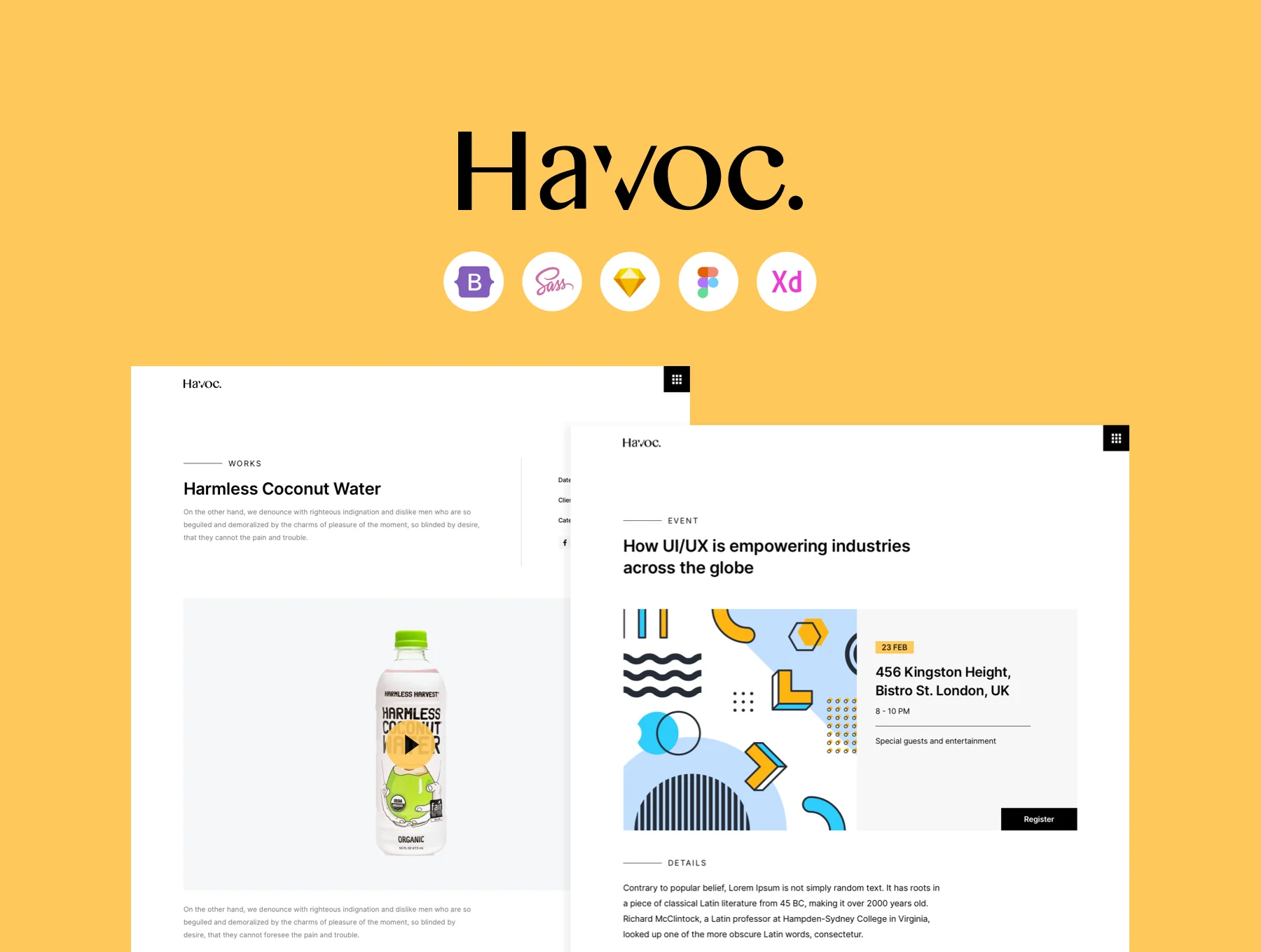Havoc Agency Template for Bootstrap 5