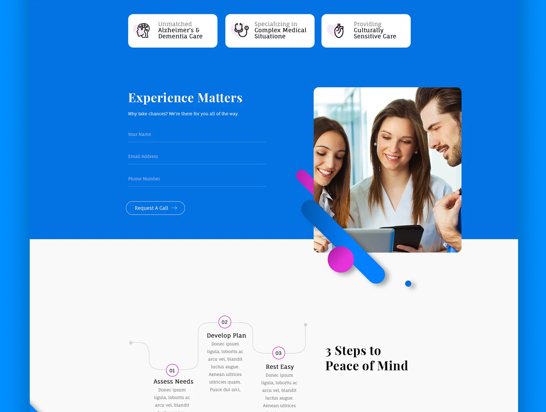 HCare Landing page 4