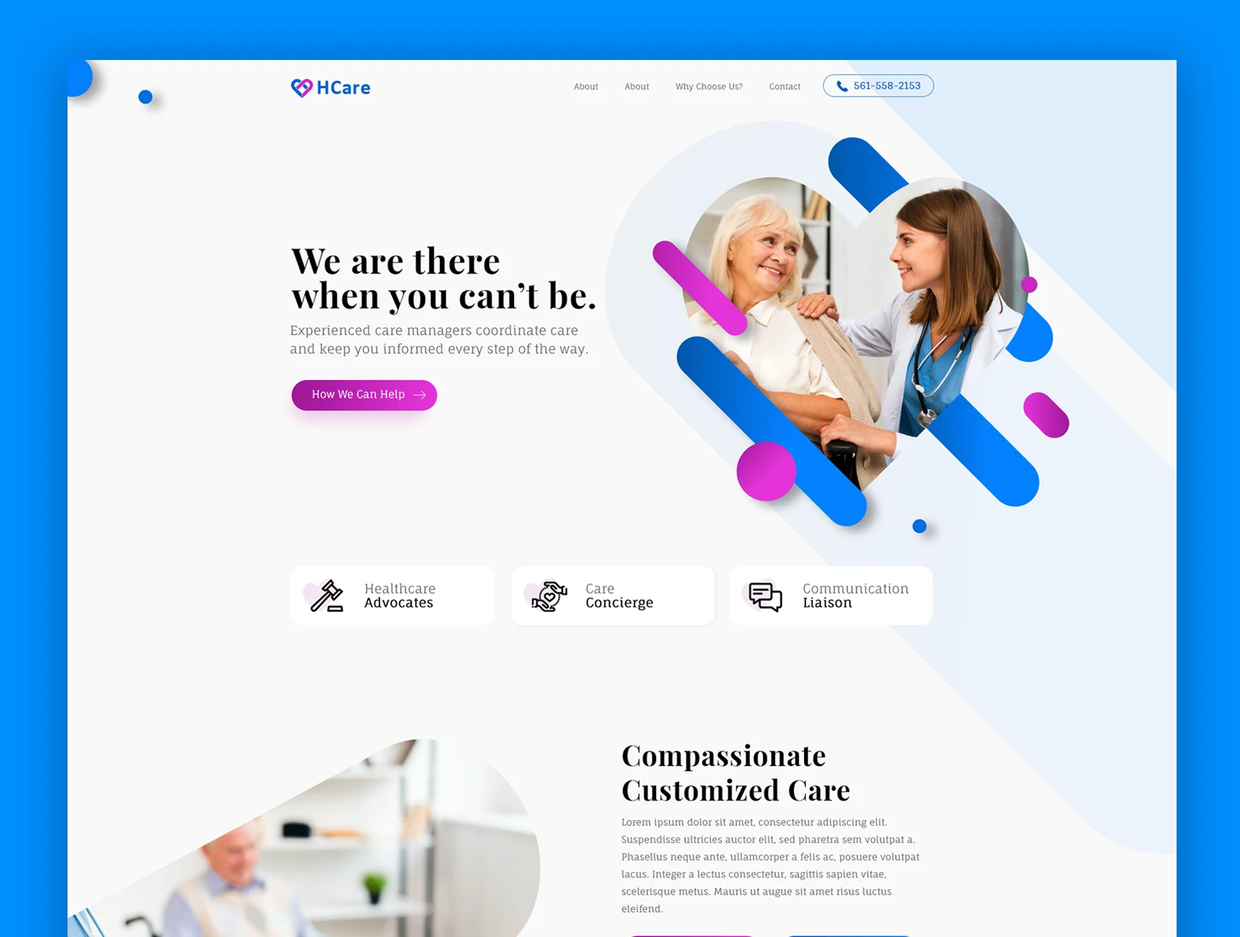 HCare Landing page 6