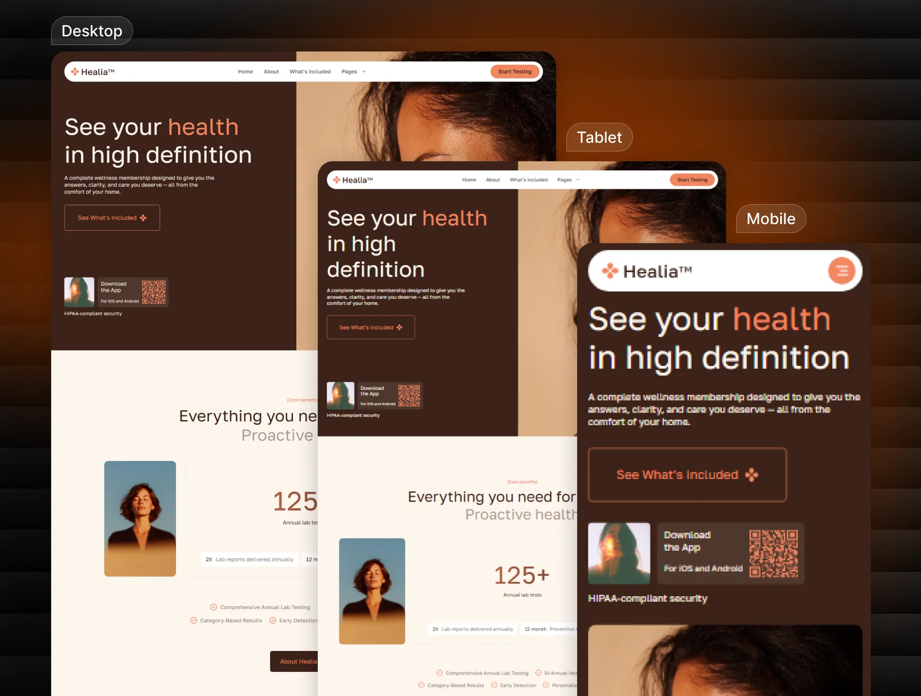 Healia - Medical & Healthcare Tailwind CSS 4 & Figma Website Template 2