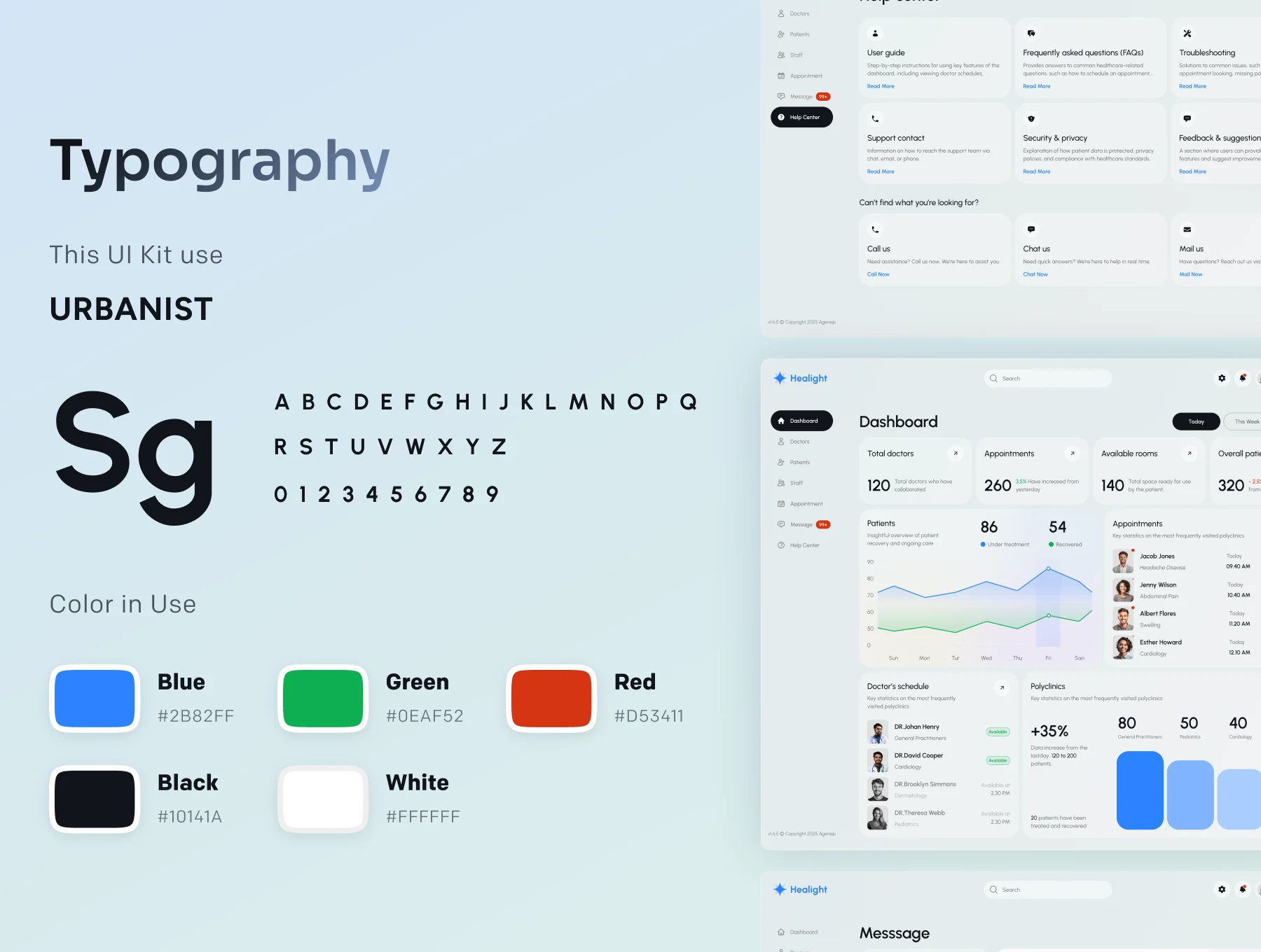 Healight - Multipurpose SAAS Management Dashboard Kit 5