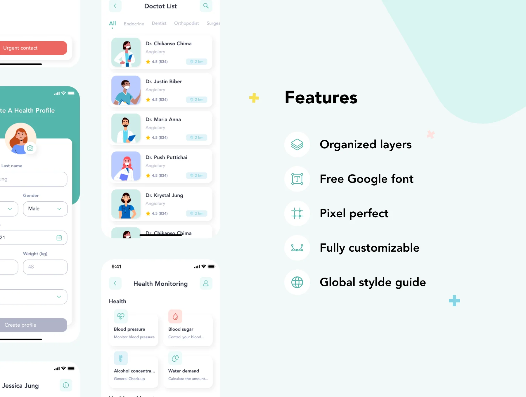Heally - Medical App UI Kit 2