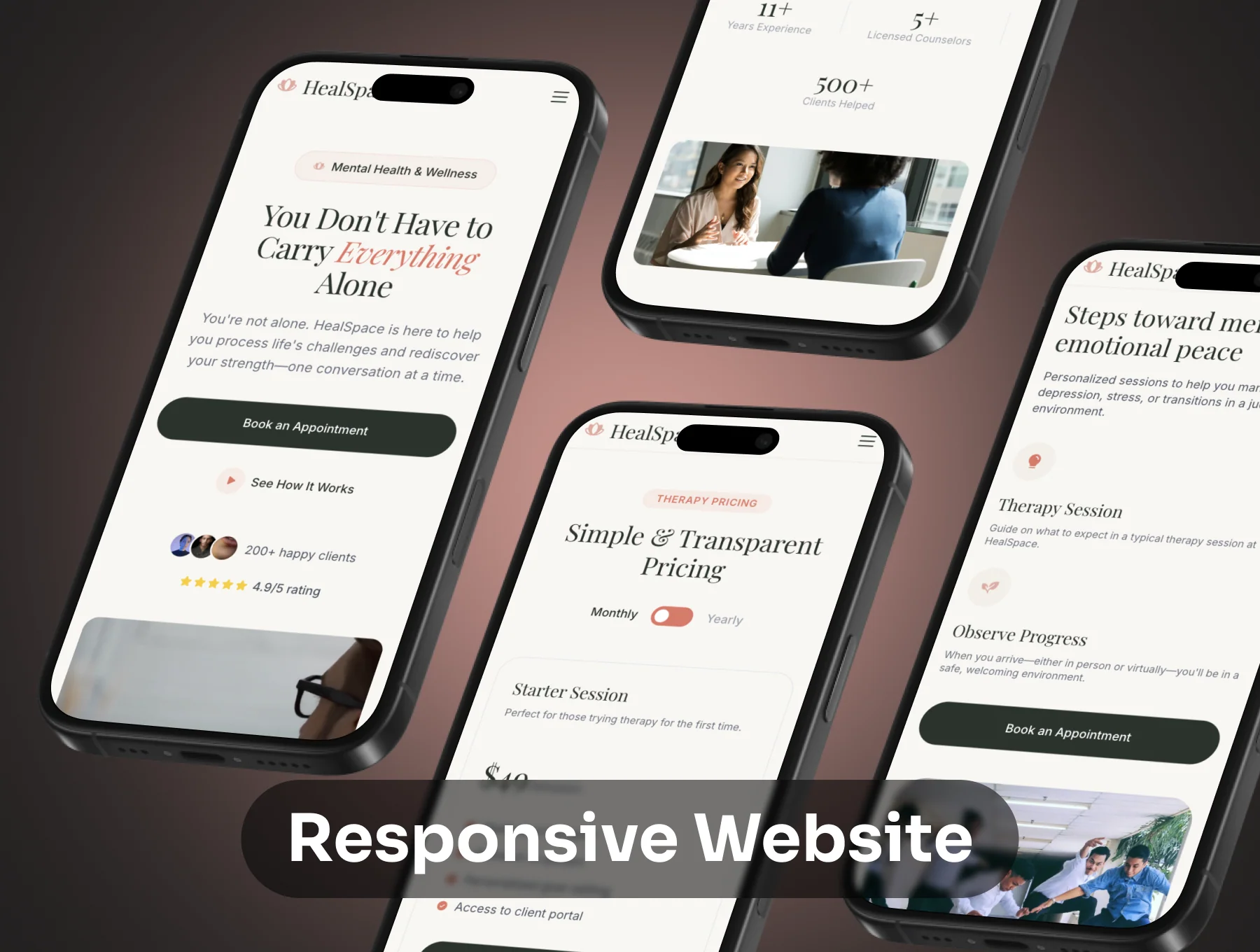 HealSpace - Mental Health Counseling Template 3