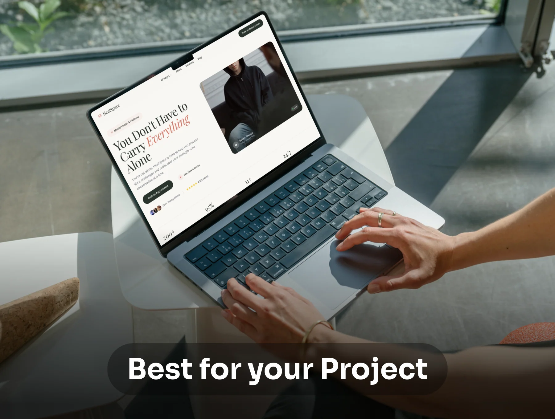 HealSpace - Mental Health Counseling Template 5