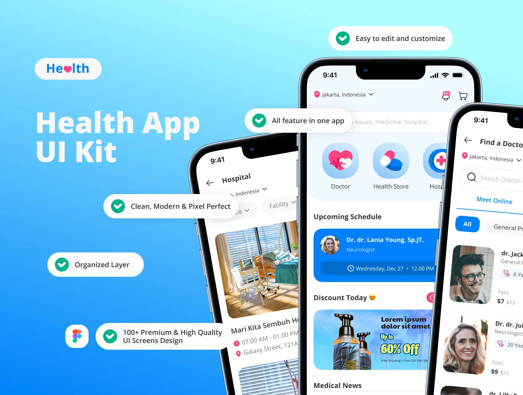Health - App to Find Doctors