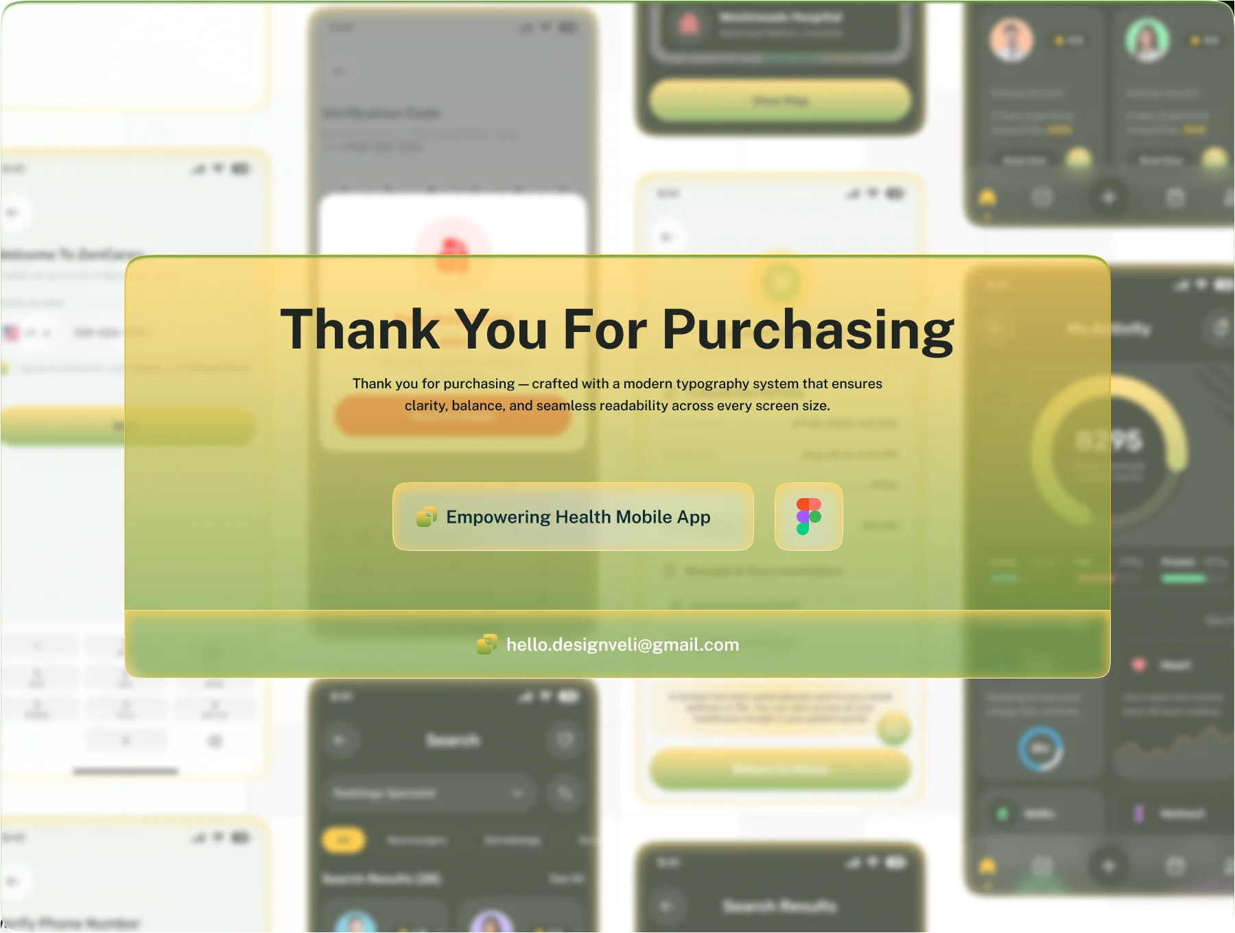 Health Care Mobile App UI Kit 6