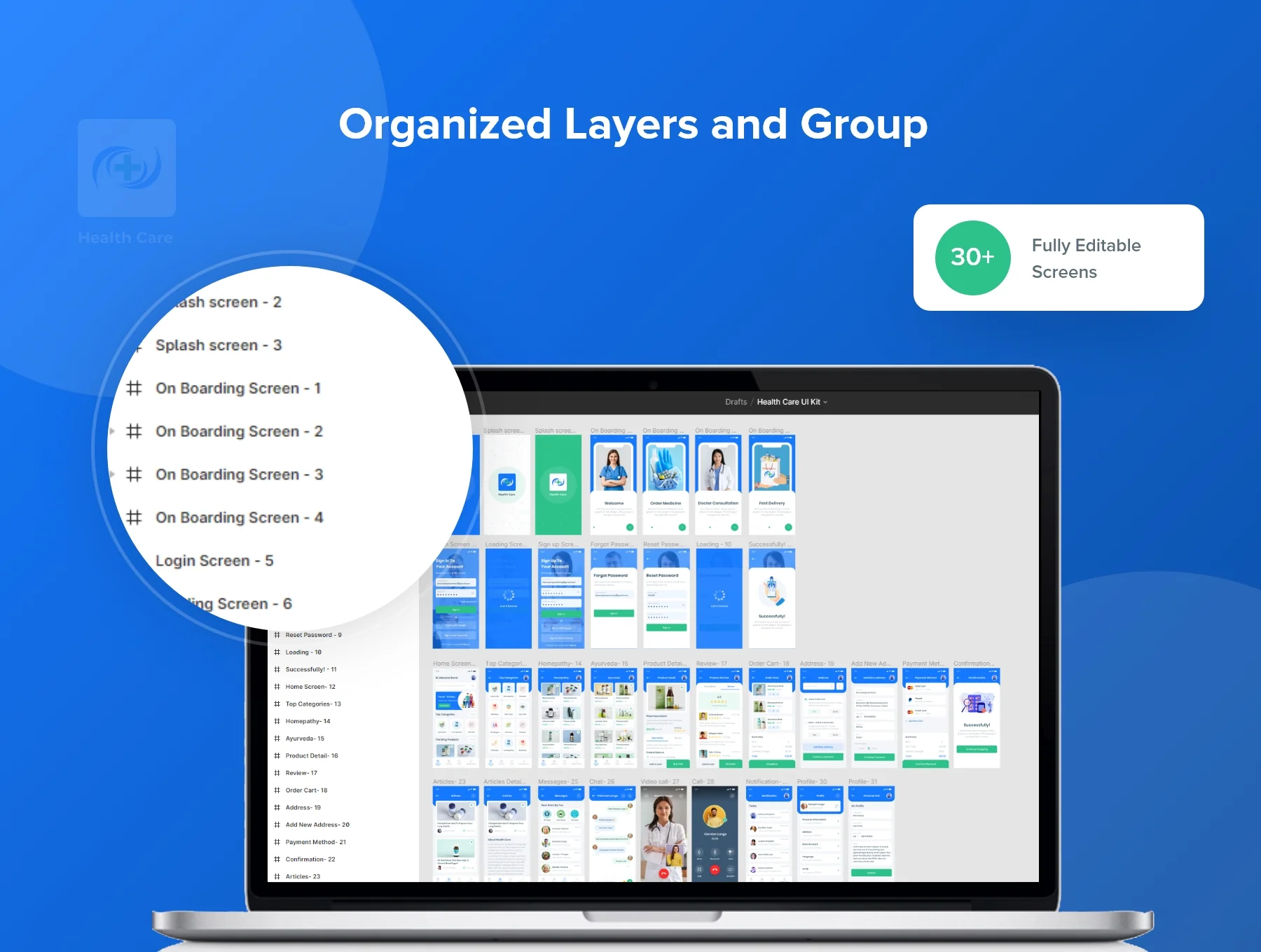Health Care UI Kit 4