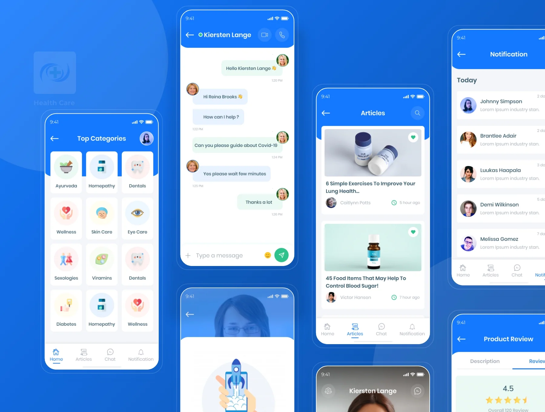 Health Care UI Kit 5