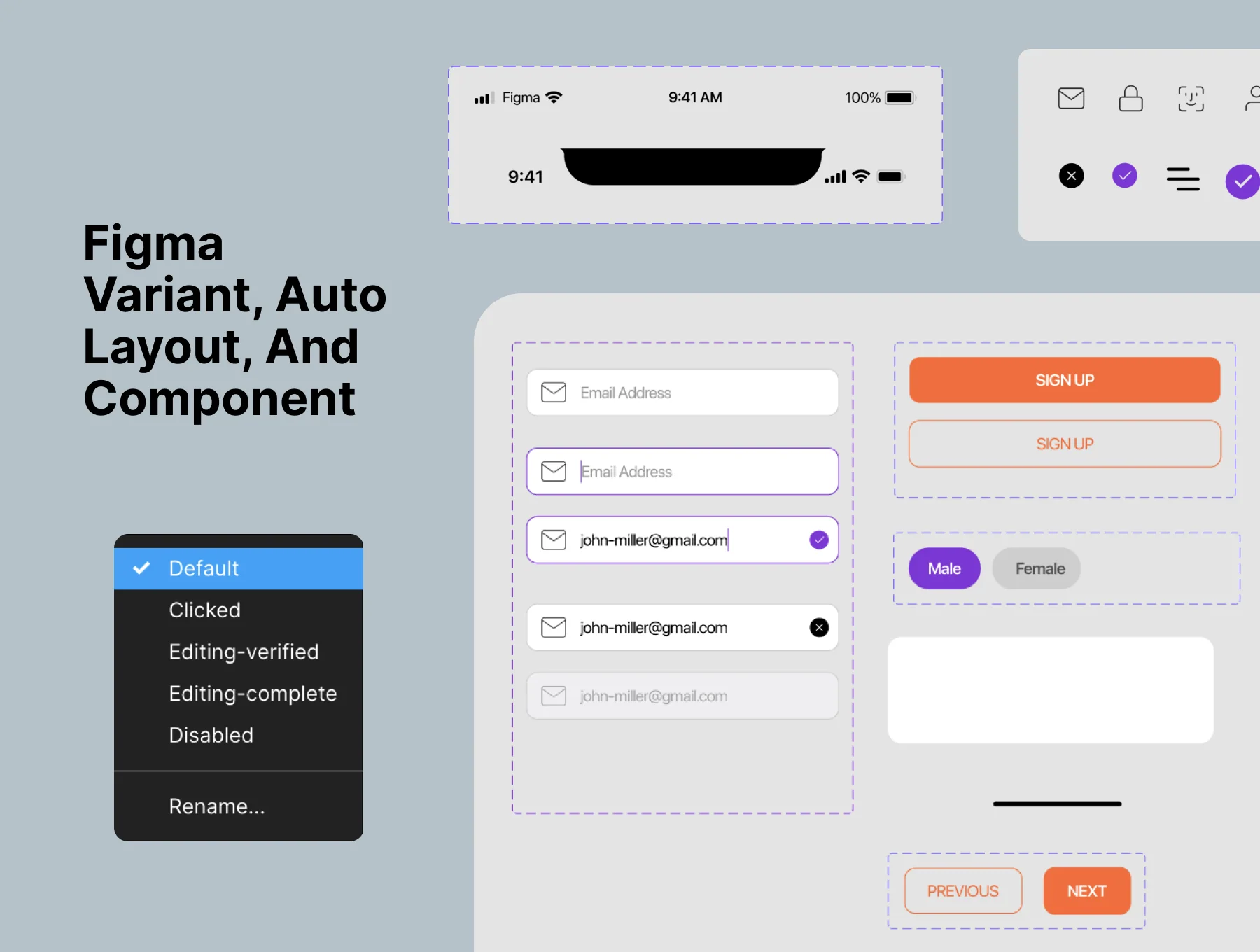 Health & Fitness App UI Kit 3