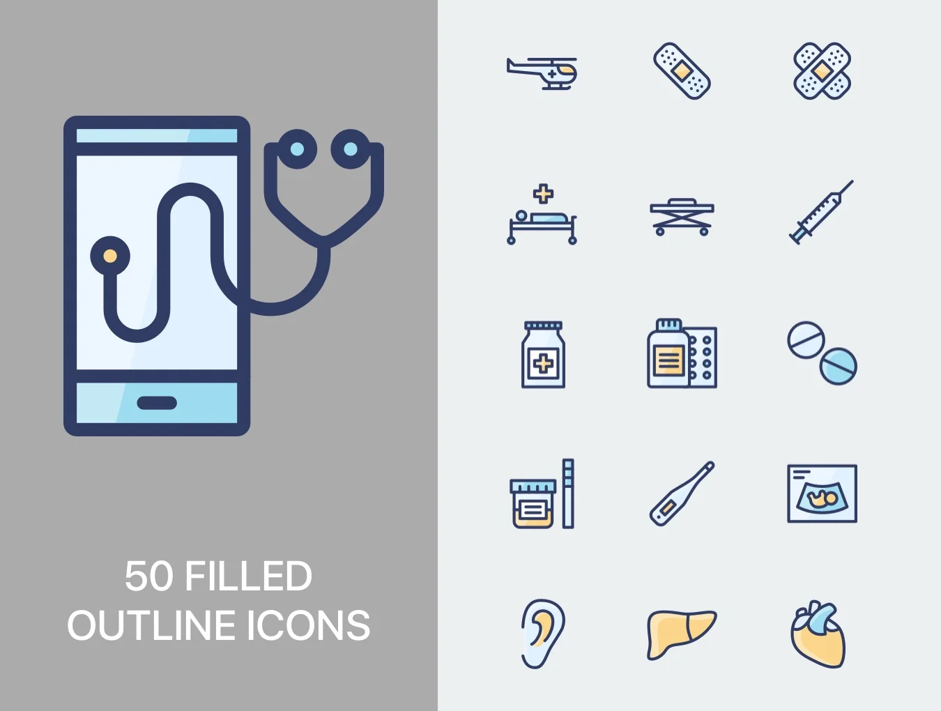 Health & Medical Icons 3