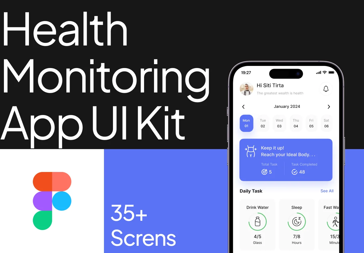 Health Monitoring UI Kit