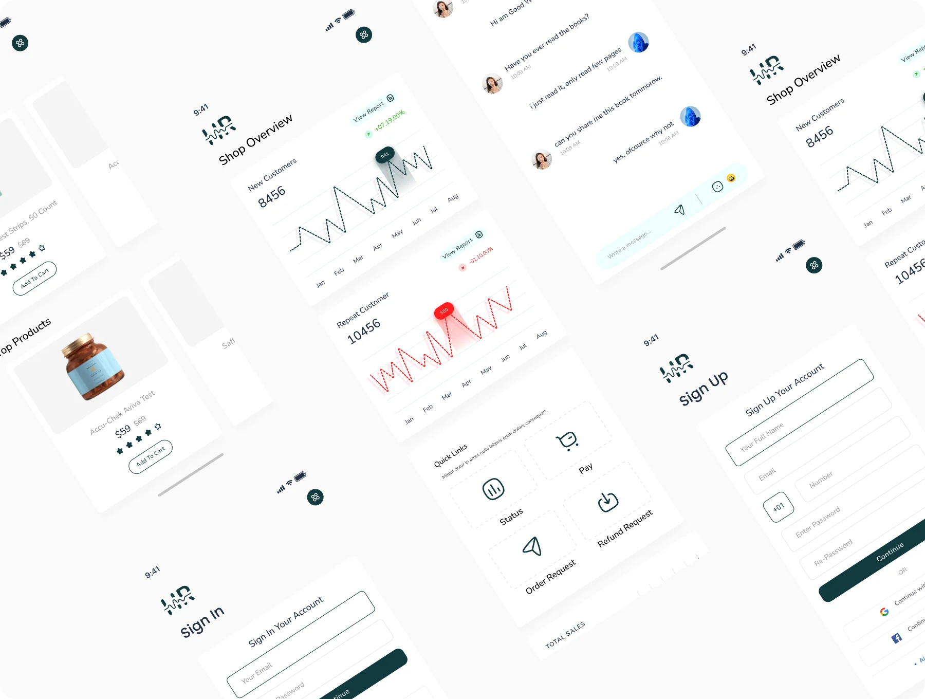 Health Remedy - Medical shop and analytics dashboard 6