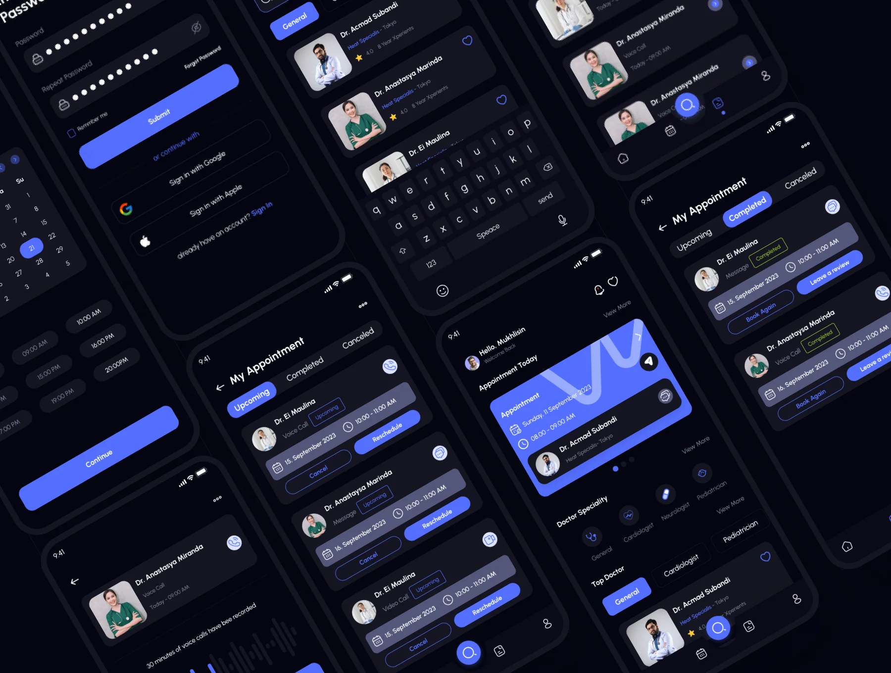 Health Talk - Doctor Appointment Mobile App UI KIT 7