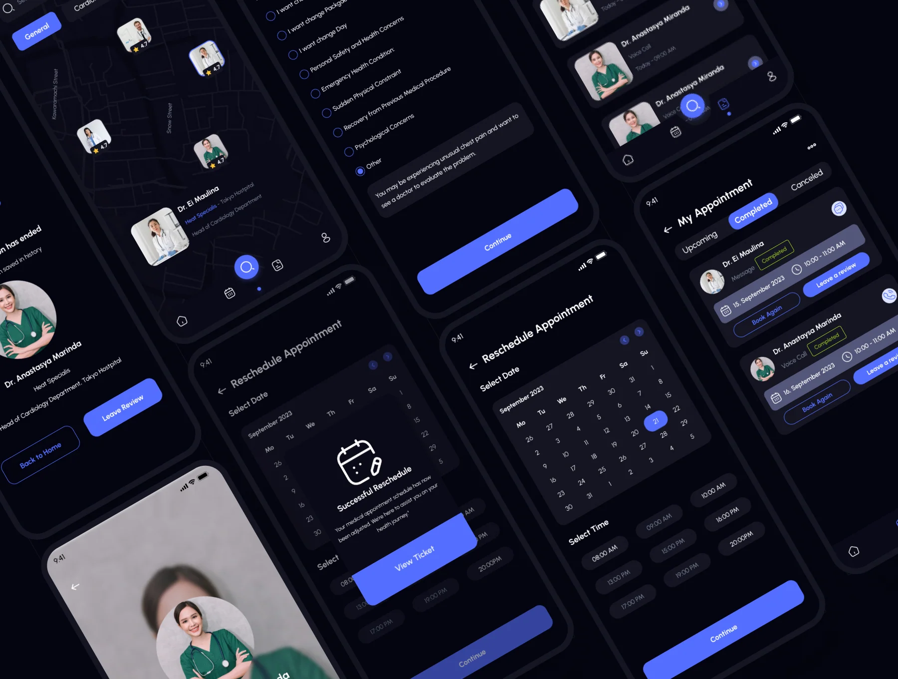 Health Talk - Doctor Appointment Mobile App UI KIT 8