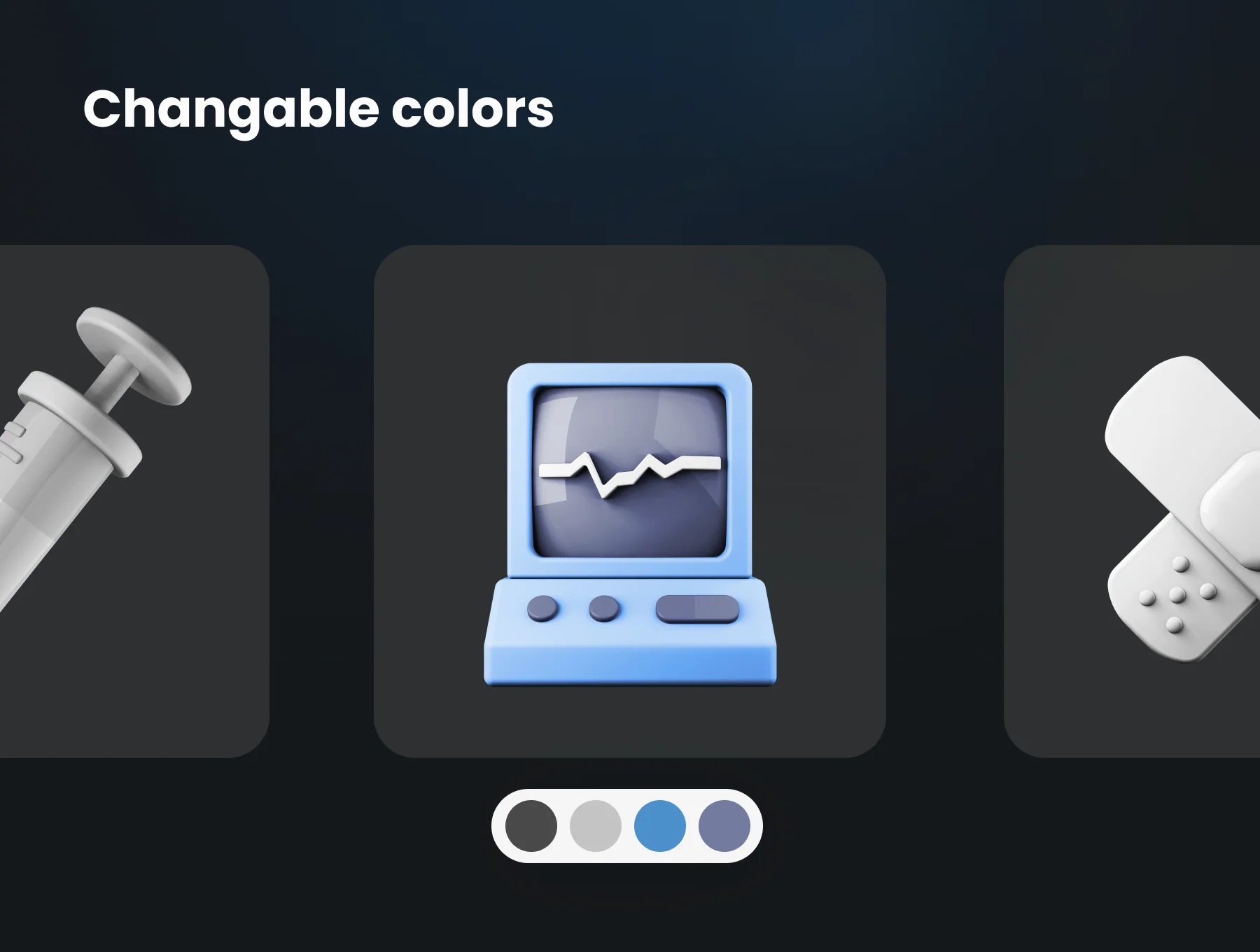 Healthcare 3D Icons 4