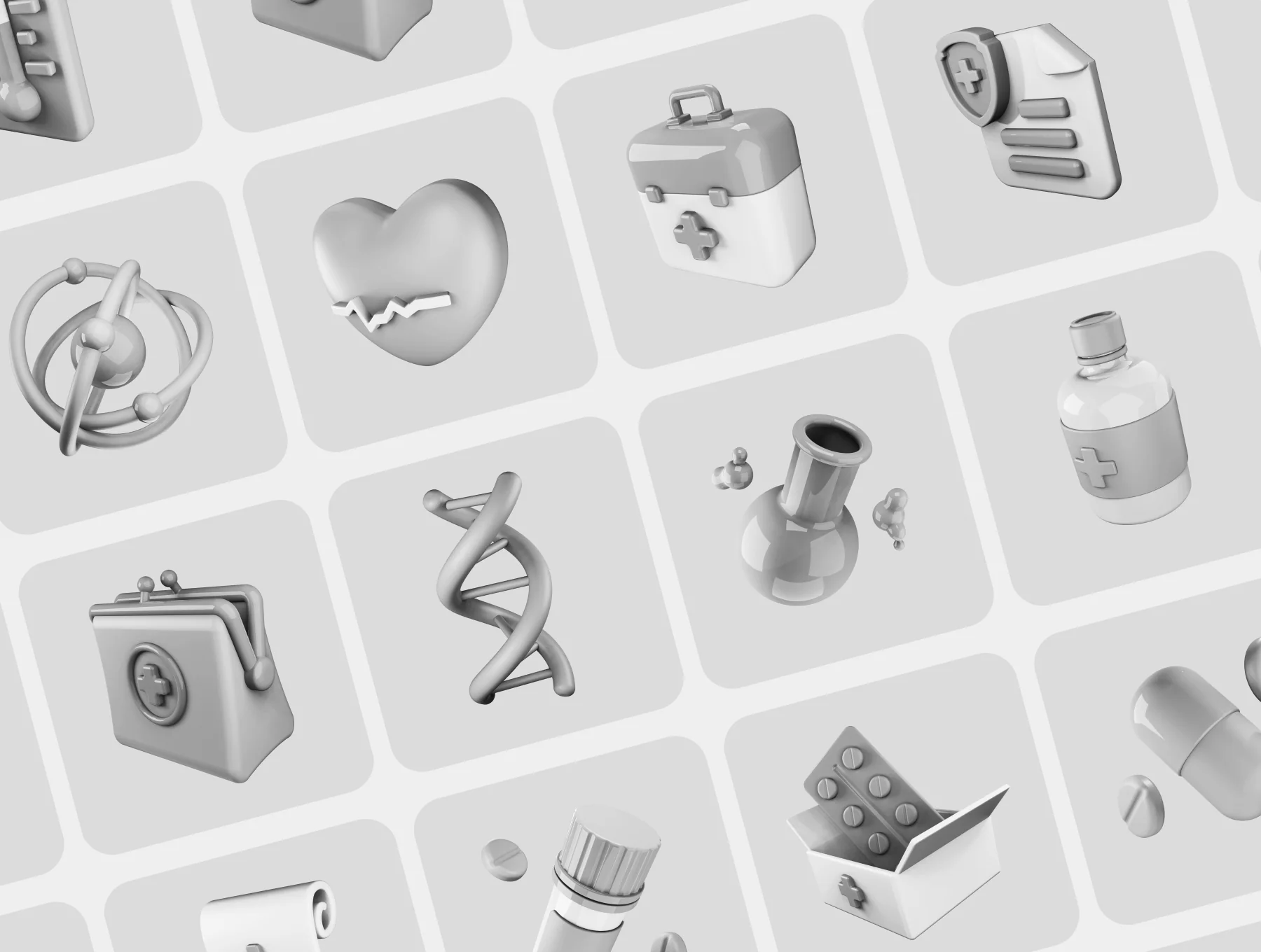 Healthcare 3D Icons 8