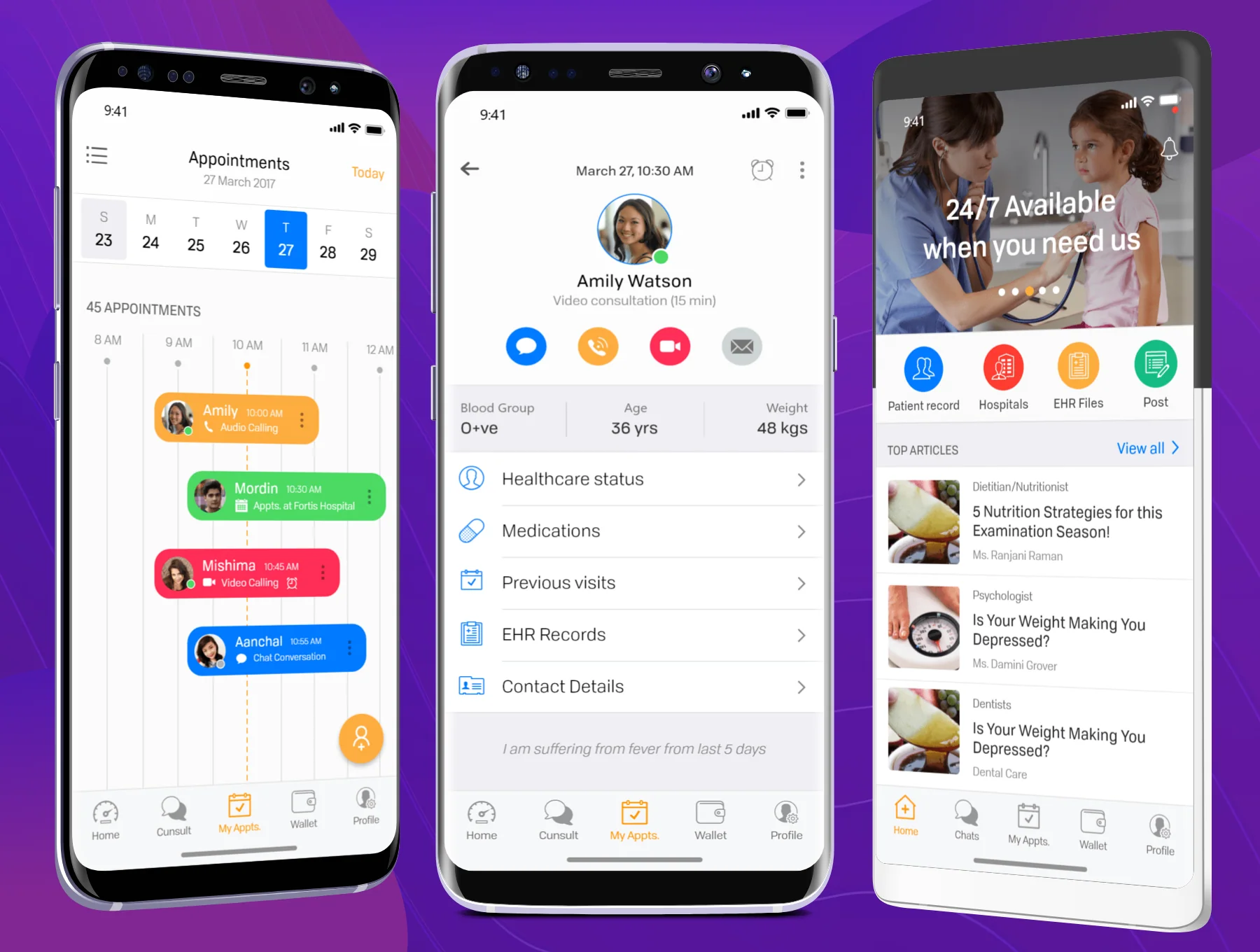 Healthcare Doctor Android UI Kit 6