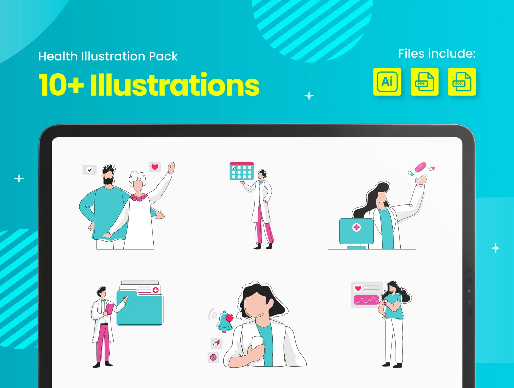 Healthcare Illustration Pack