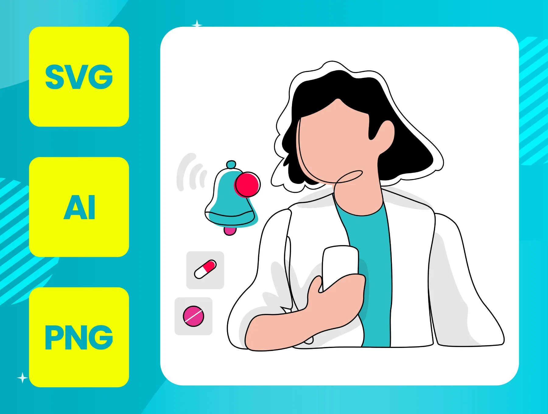 Healthcare Illustration Pack 4
