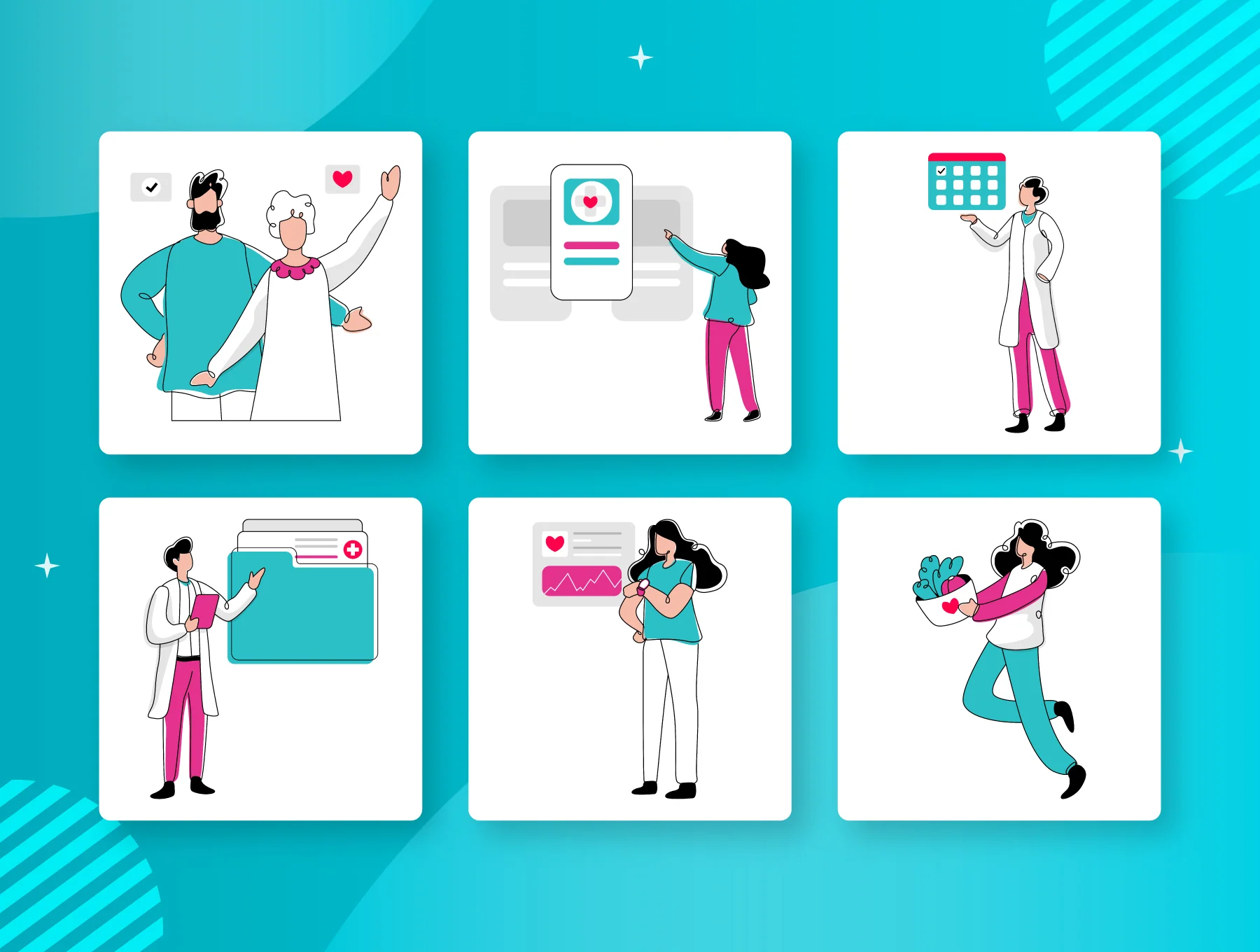 Healthcare Illustration Pack 7