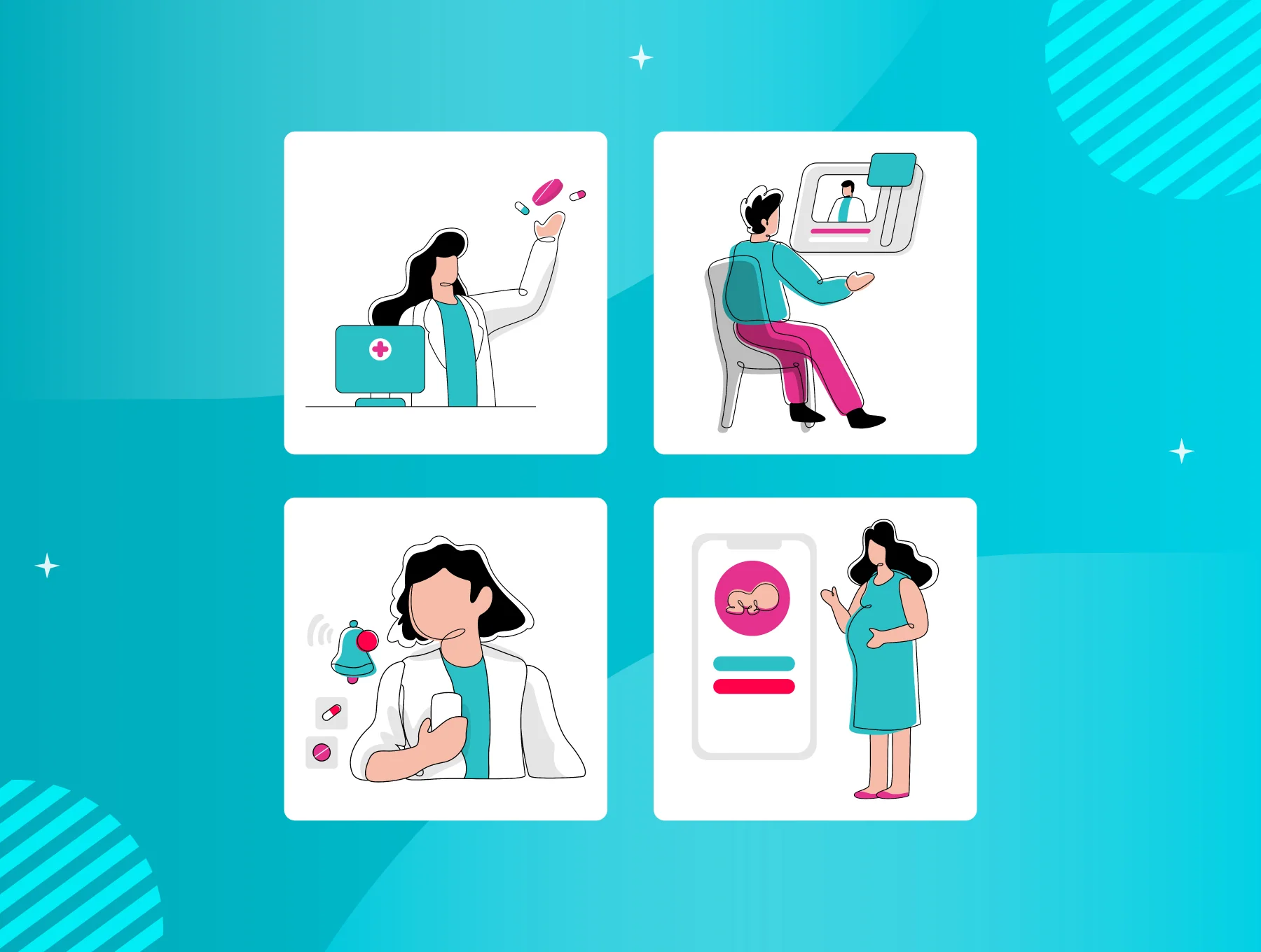 Healthcare Illustration Pack 8